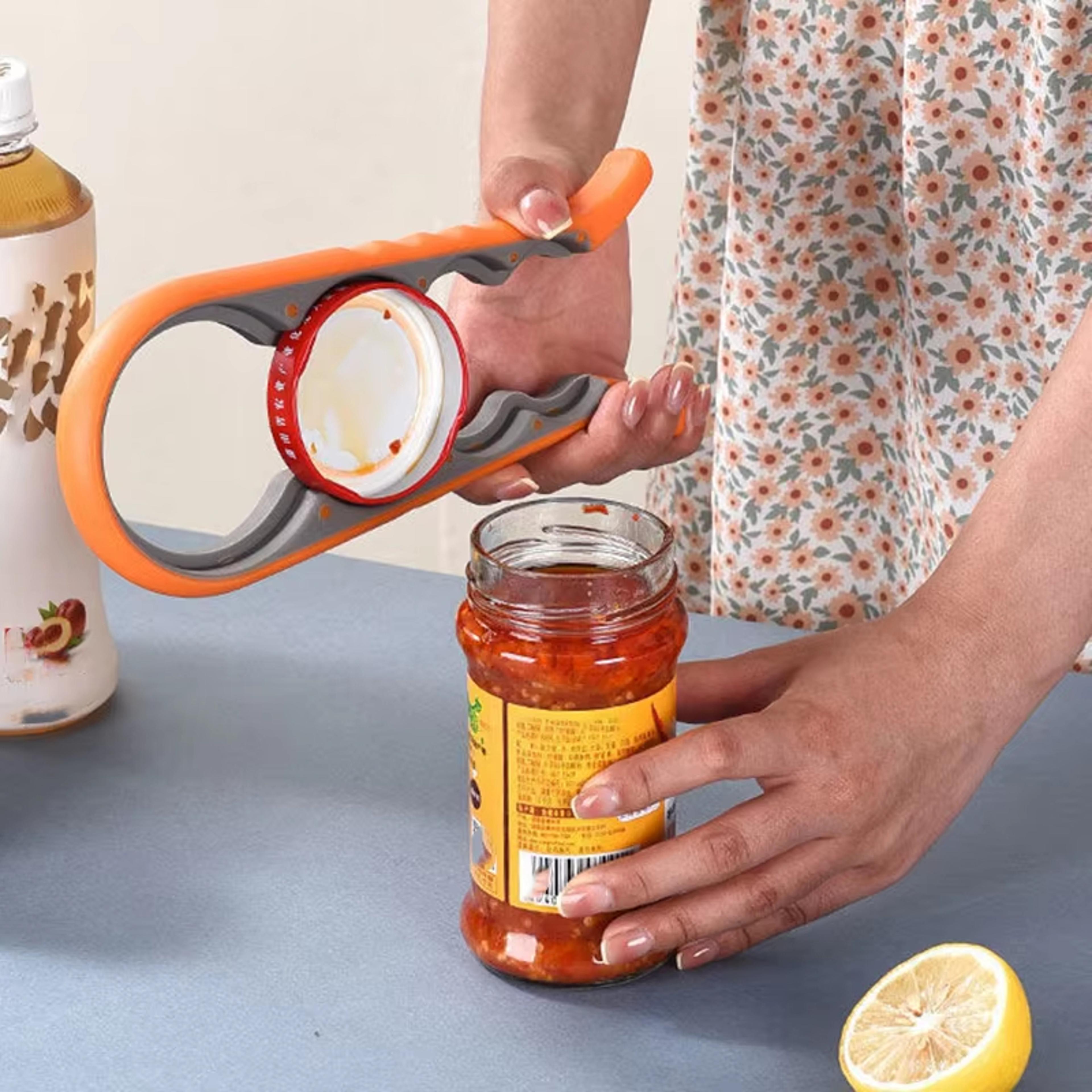 easy grip jar opener multi lid bottle opener tool for effortless kitchen use