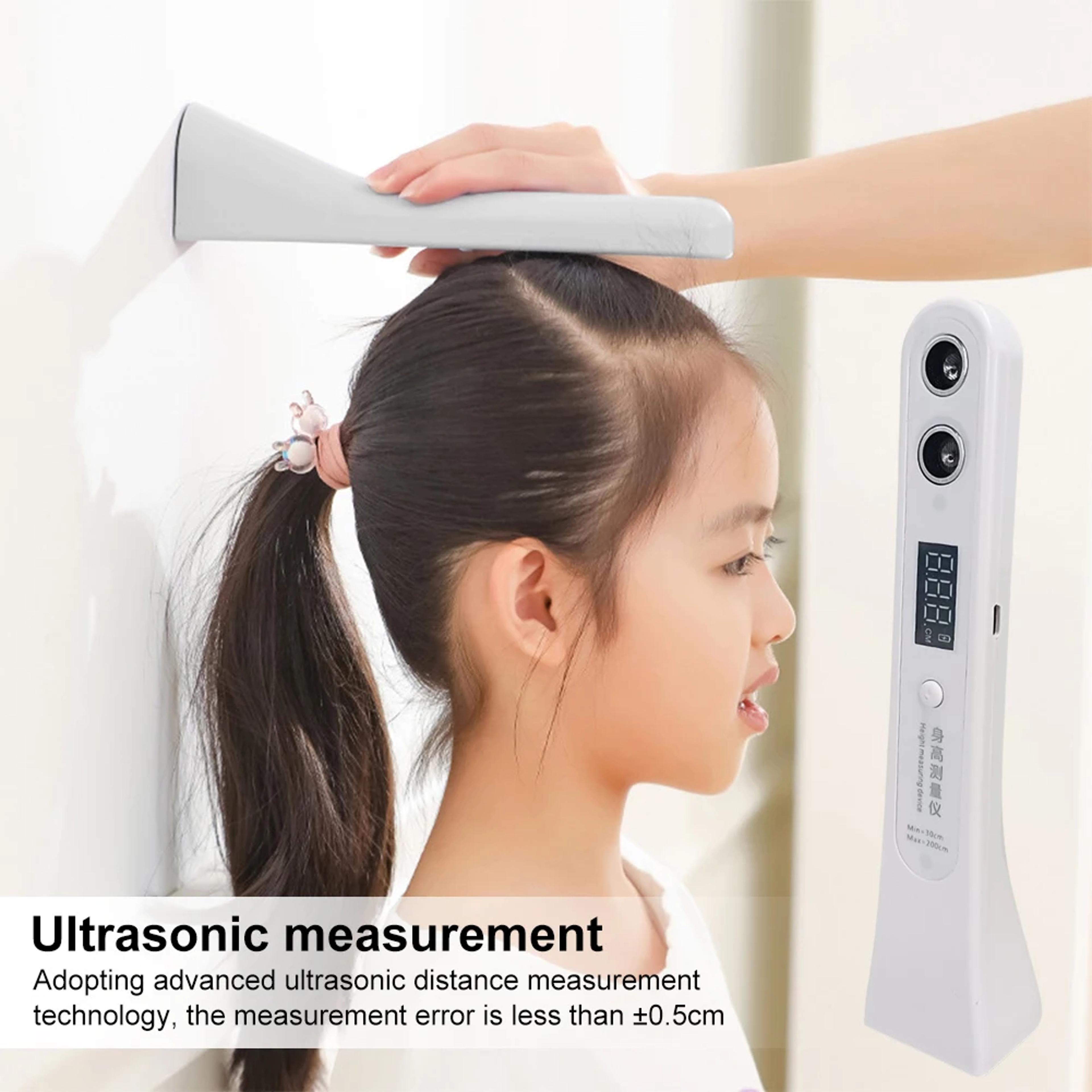 Smart Ultrasonic Height Measurement Device Portable Digital Height Ruler For Kids  Home 2