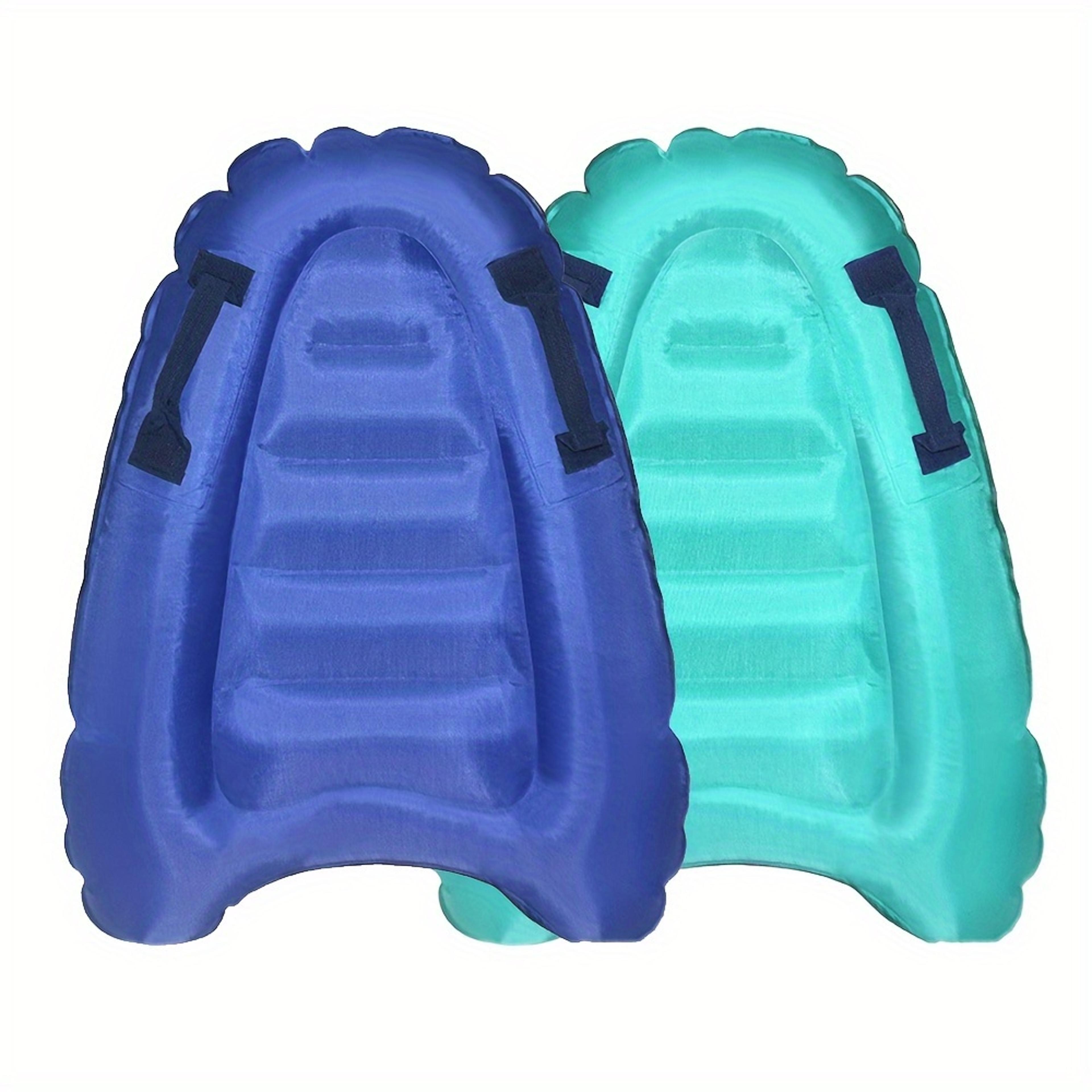inflatable pool float bed surfboard oxford cloth water float lounger for beach and pool relaxation
