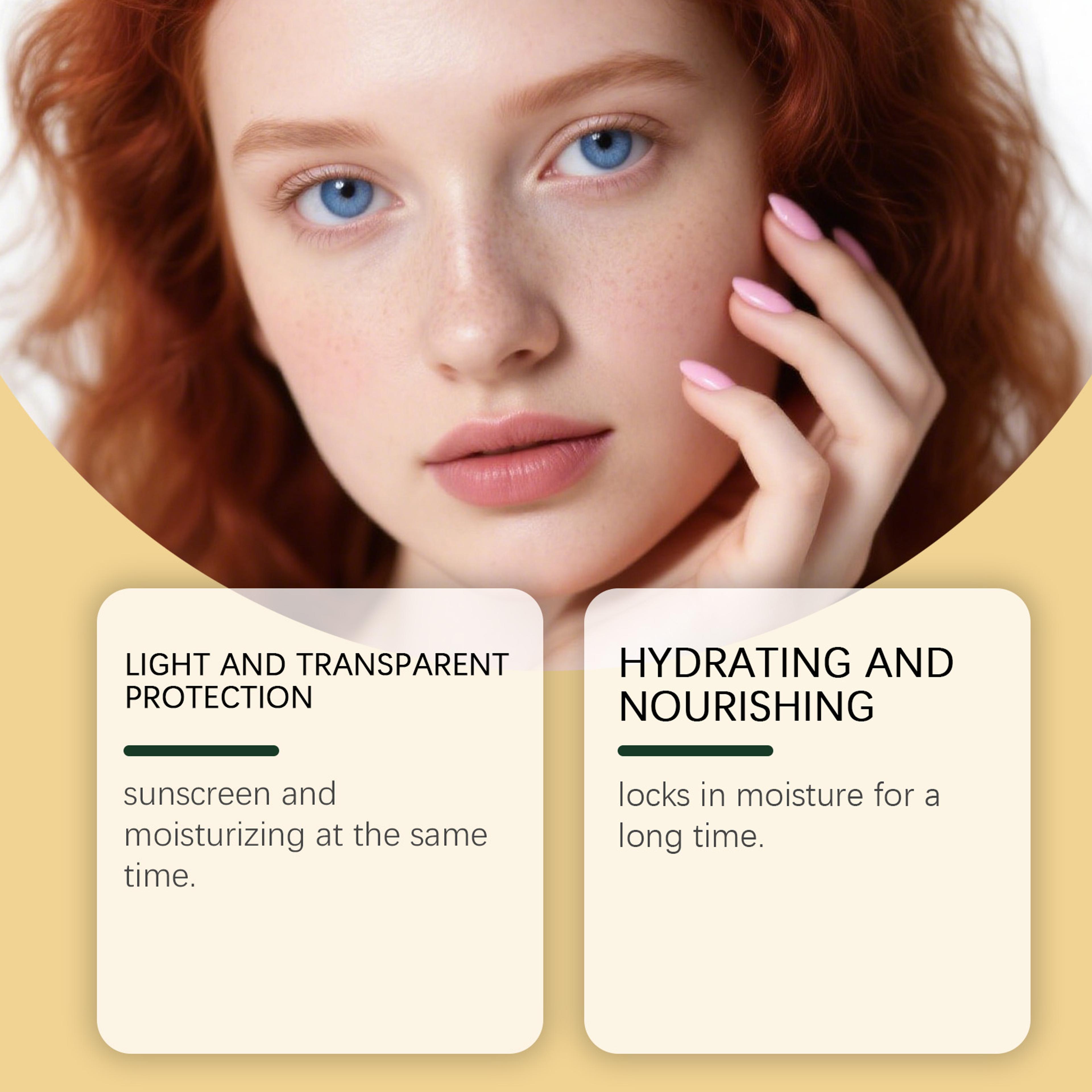 Lightweight Sunscreen Lotion For Oily Skin Fast Absorbing UV Protection 1