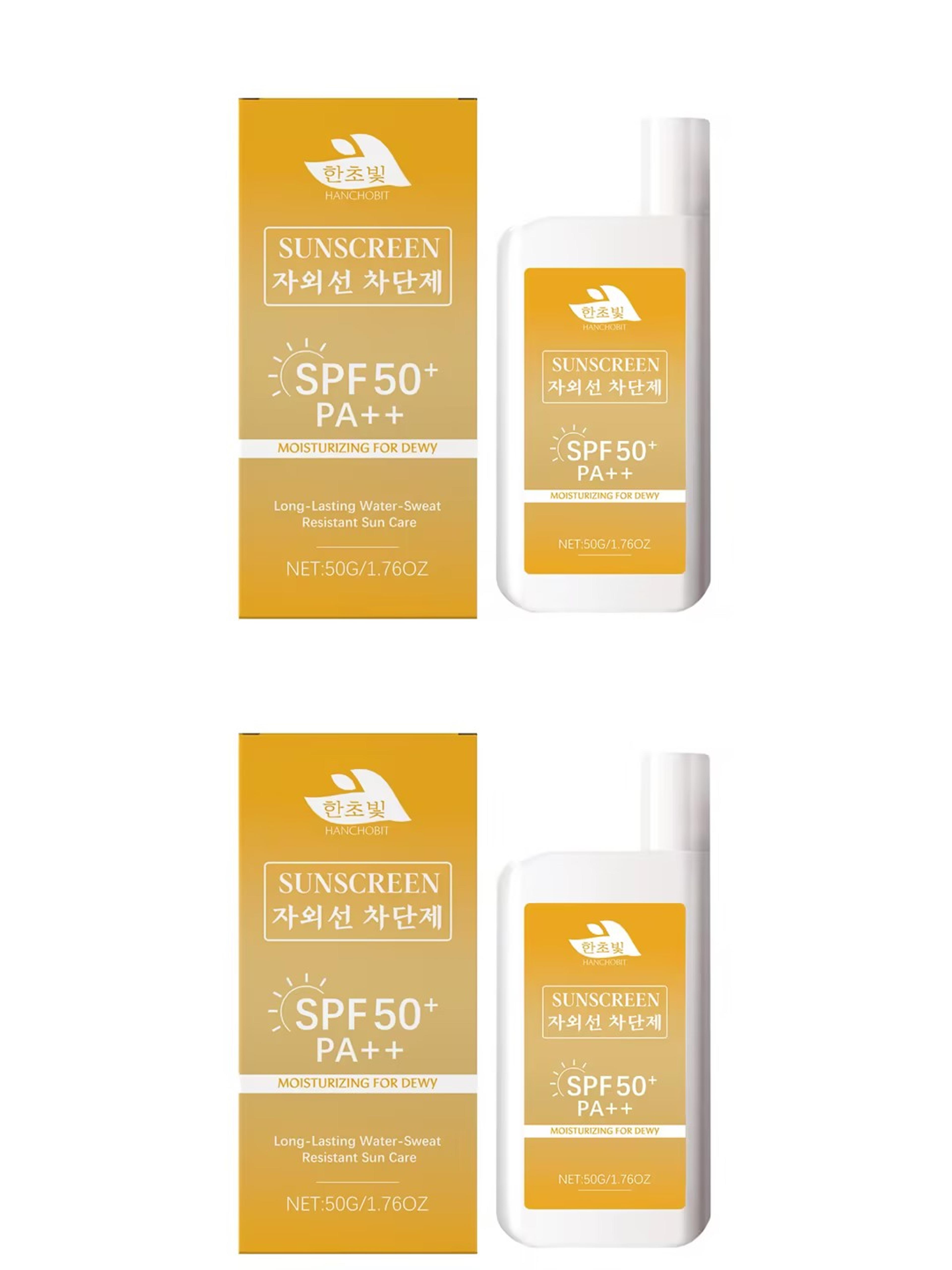 Lightweight Sunscreen Lotion For Oily Skin Fast Absorbing UV Protection 7