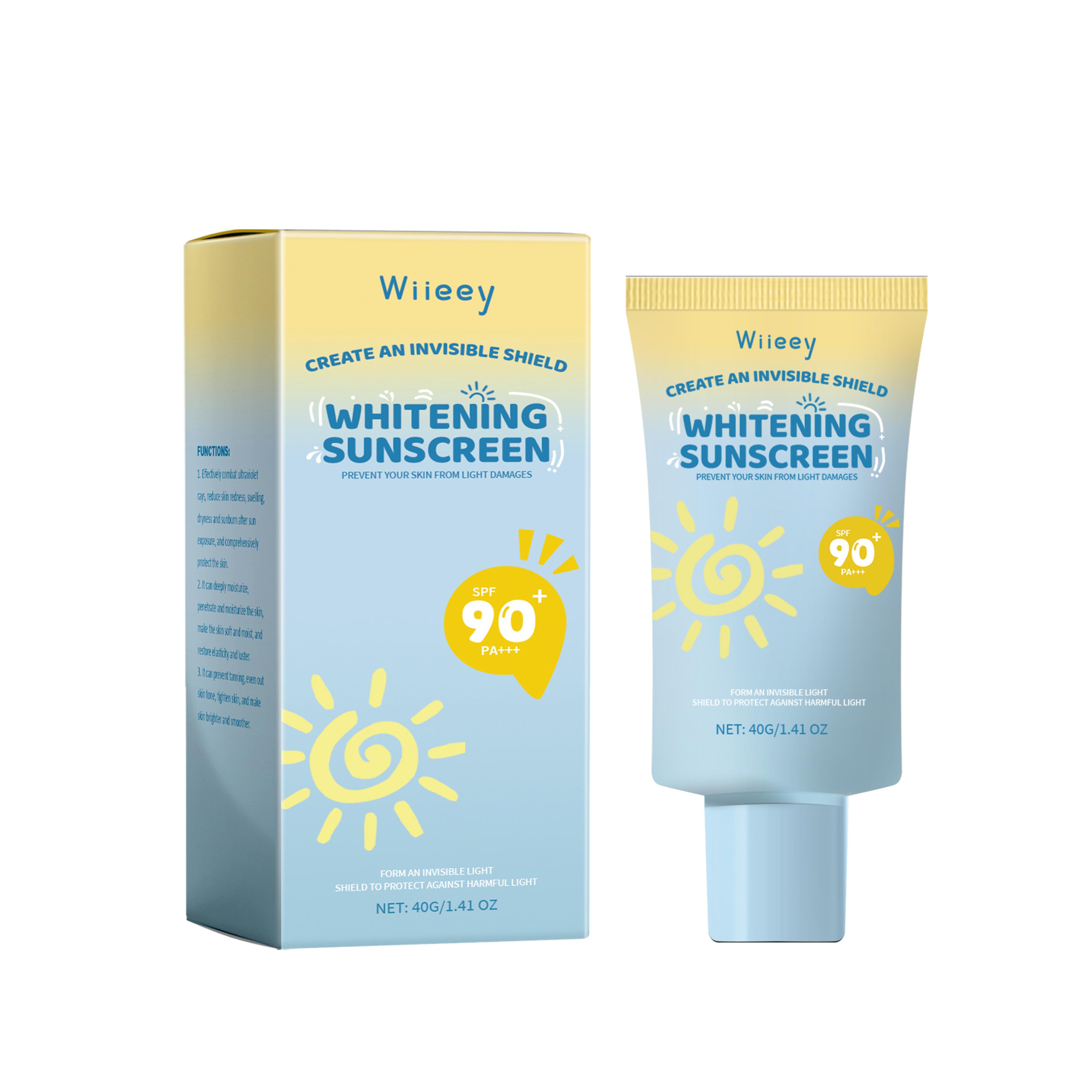 Sunscreen Cream UV Protection Cream With Oil Control  Moisturizing Brightening Care 5