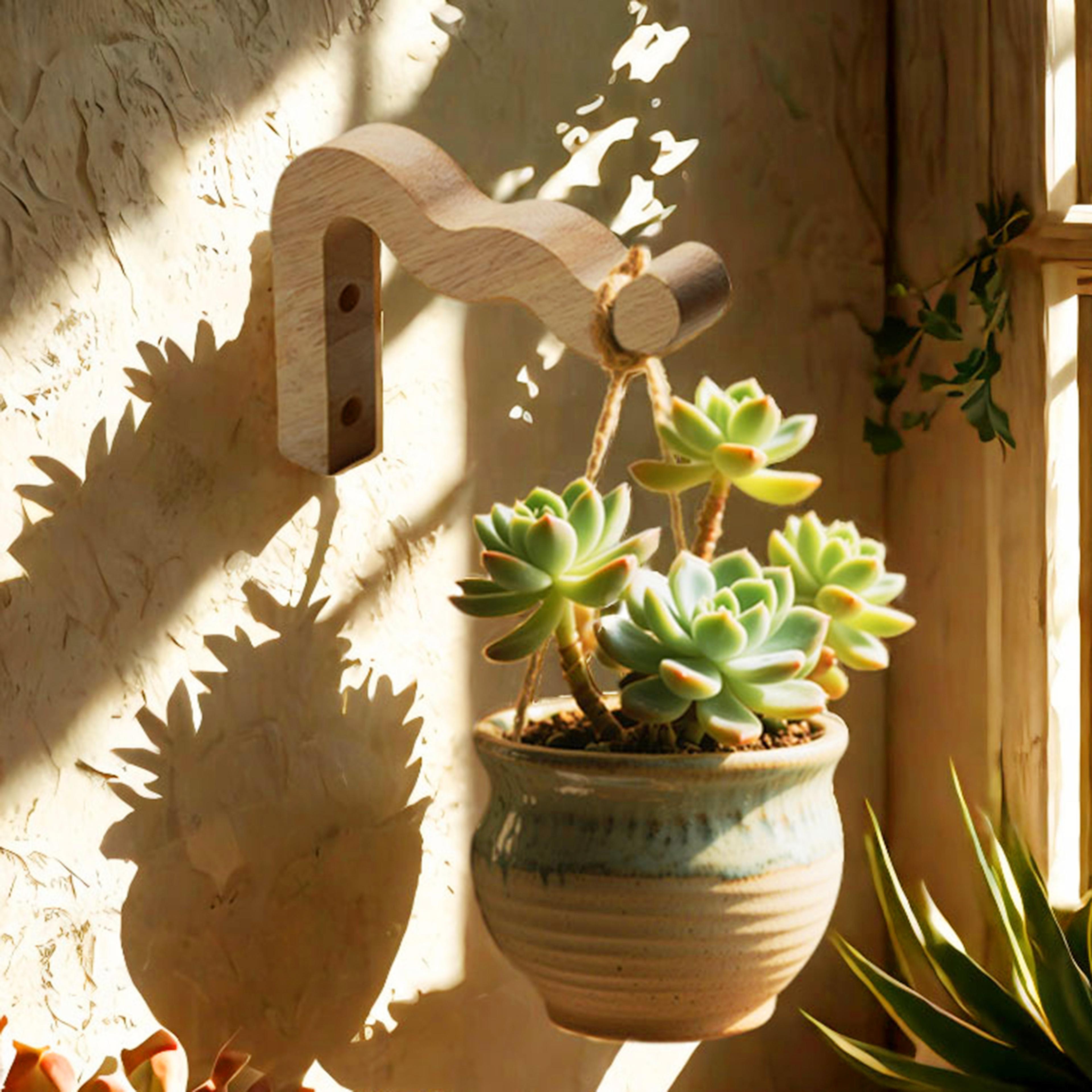 farmhouse plant hanger wall mount bracket for hanging plants indoor outdoor