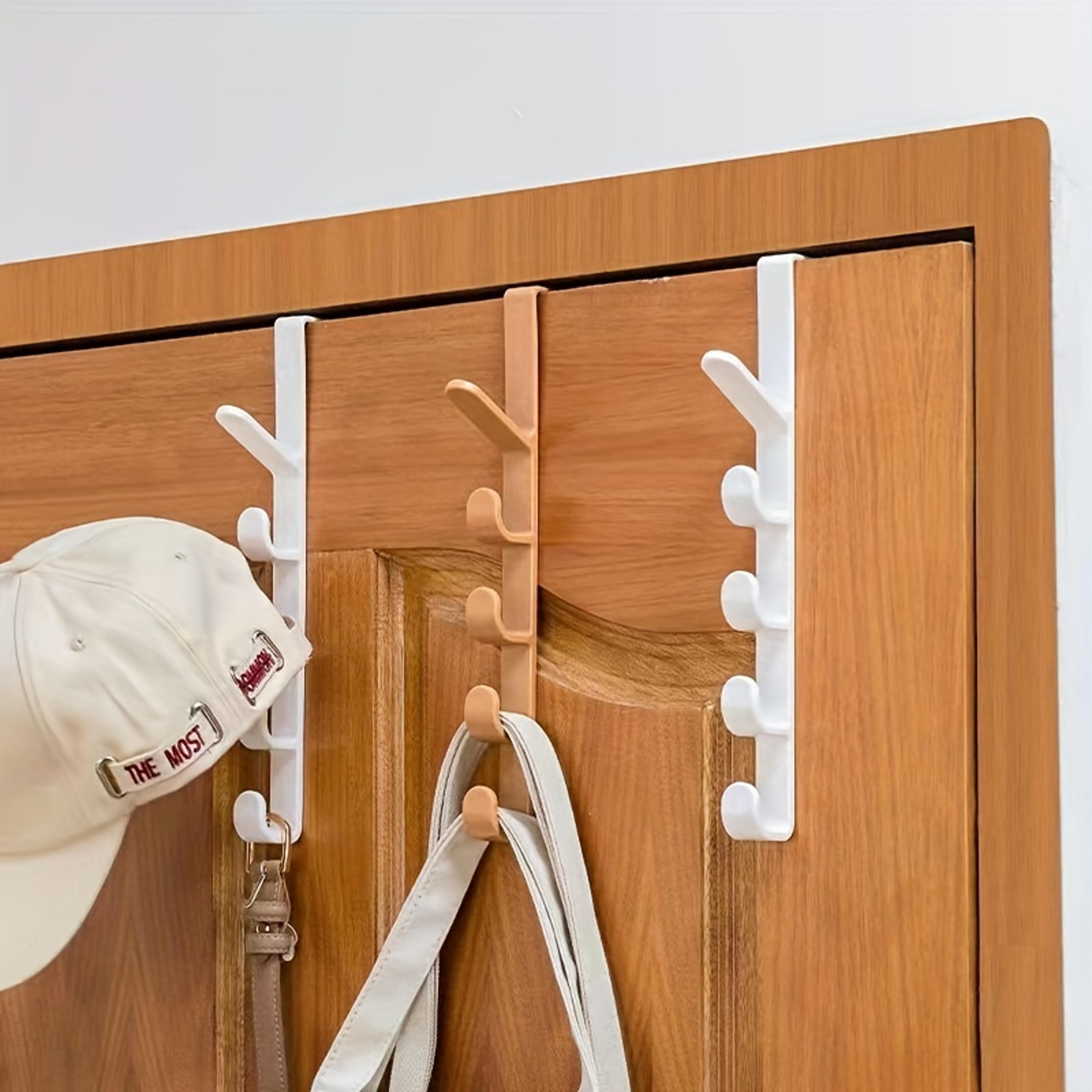 over the door hook rack organizer for clothes bags and towels