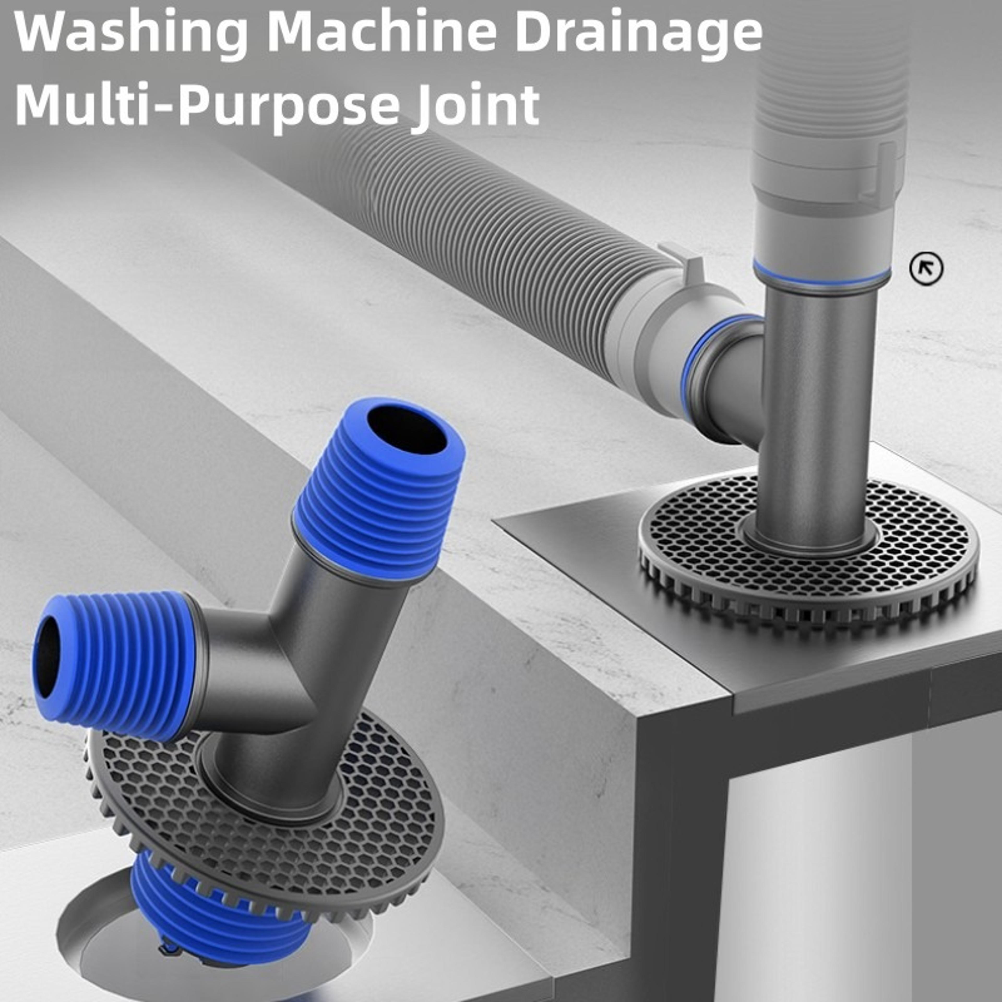 Universal Washing Machine Drain Connector  Floor Drain Seal Adapter 1