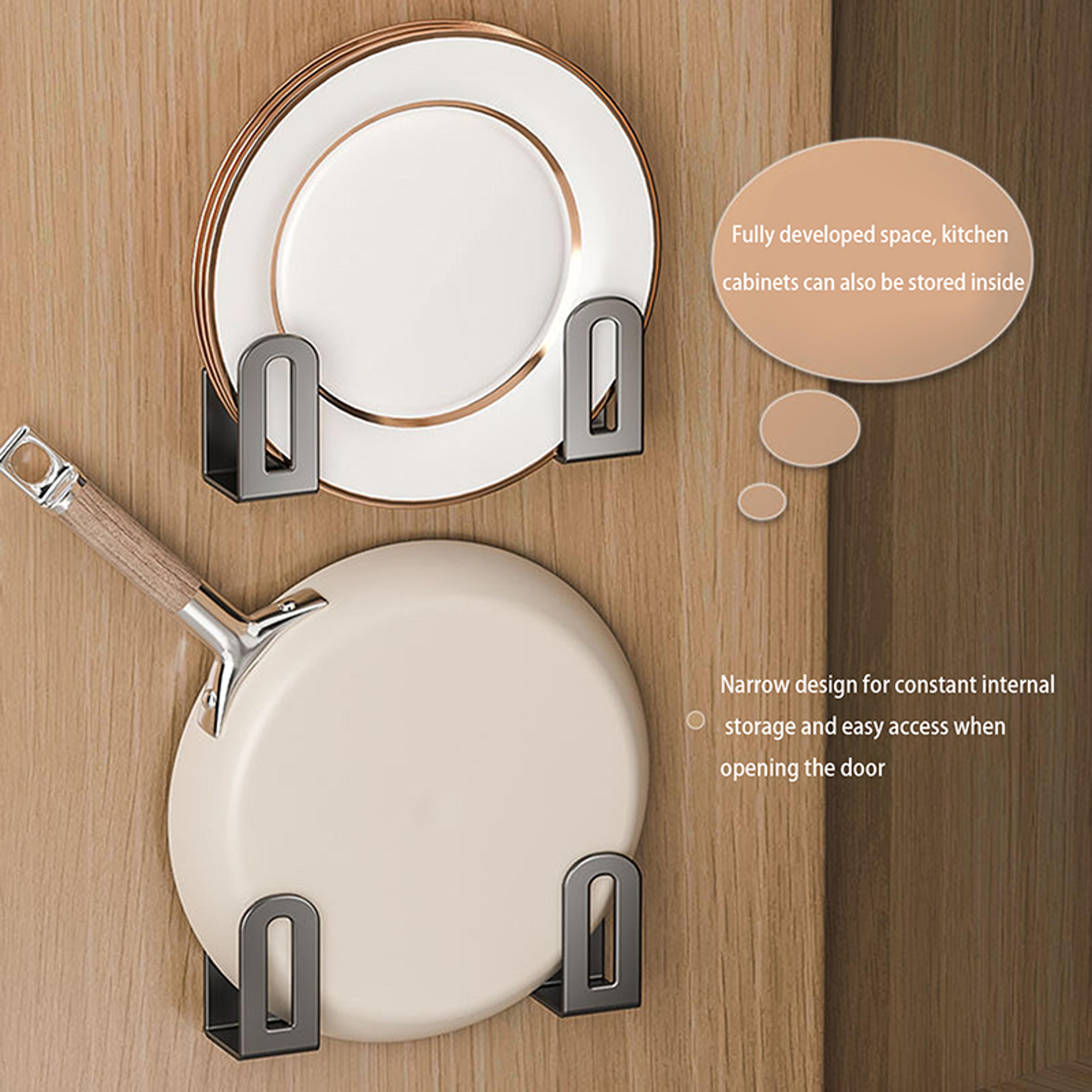 Wall Mounted Kitchen Organizer Set Stainless Steel Cutting Board Rack  Sink Sponge Holder 2