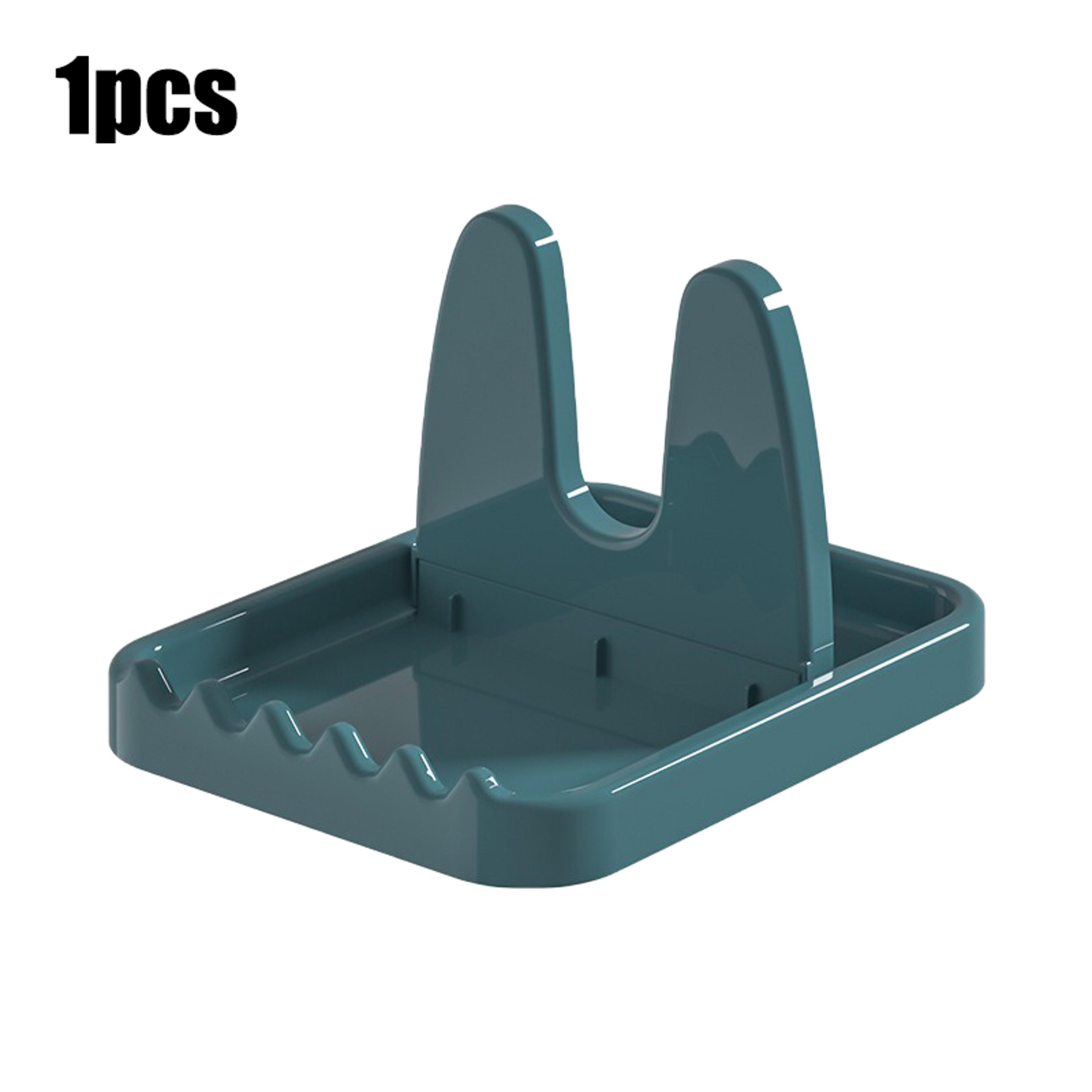 Foldable Pot Lid Holder  Spoon Rest Organizer Space Saving Kitchen Storage Rack 7
