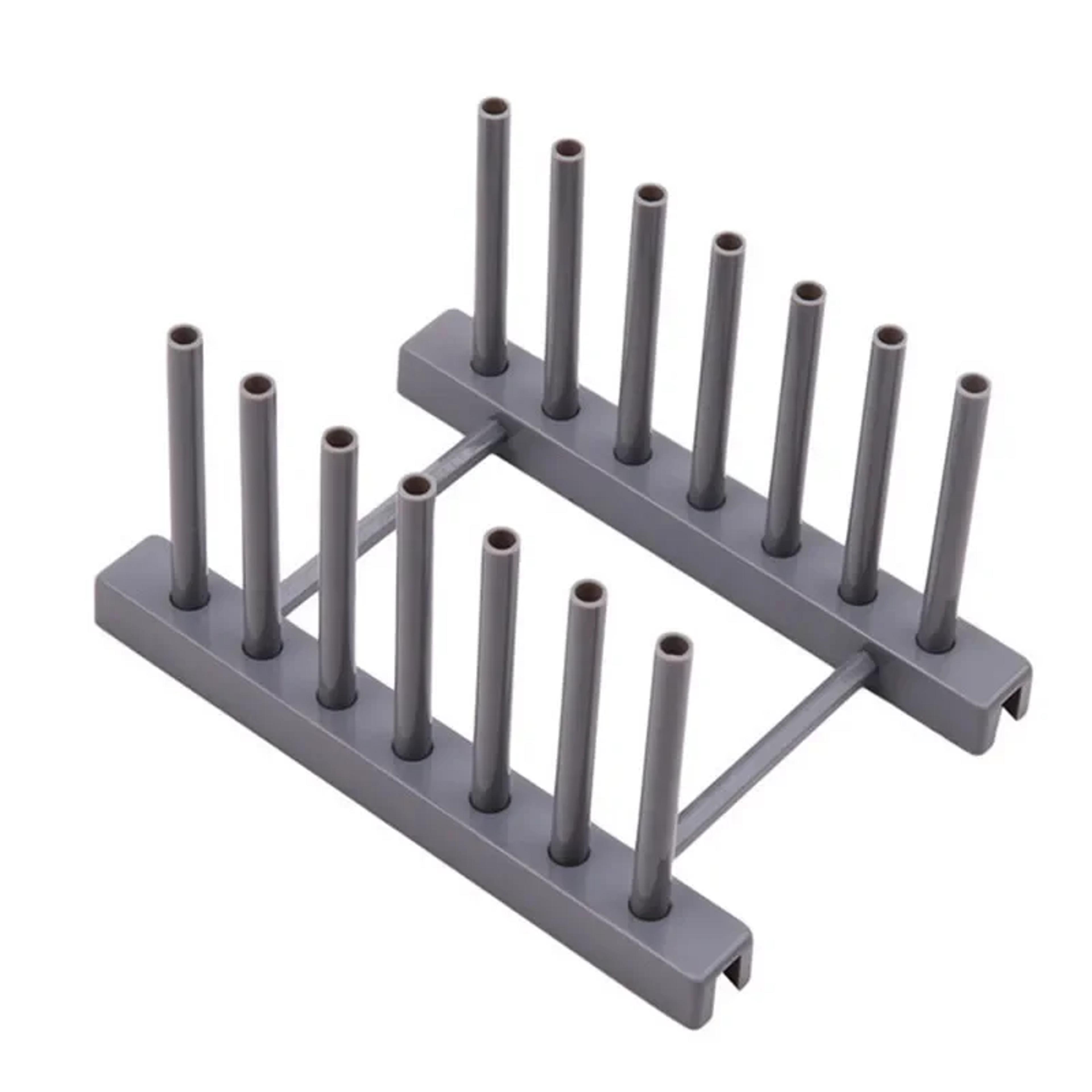 Modern Kitchen Plate Rack Set Dish Drainer Organizer With Pot Lid Stand Pack 6