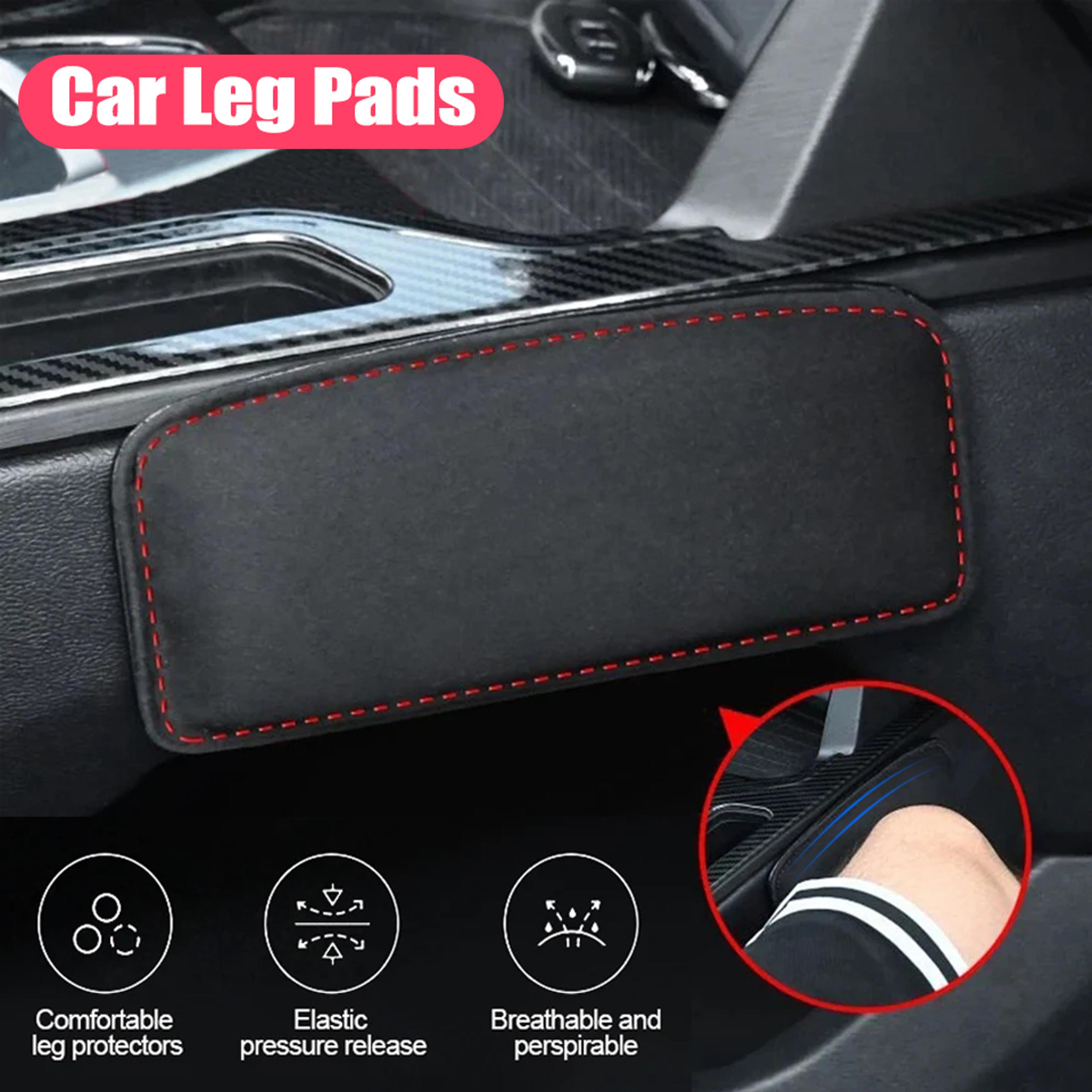 memory foam car knee cushion & headrest pillow for ultimate driving comfort