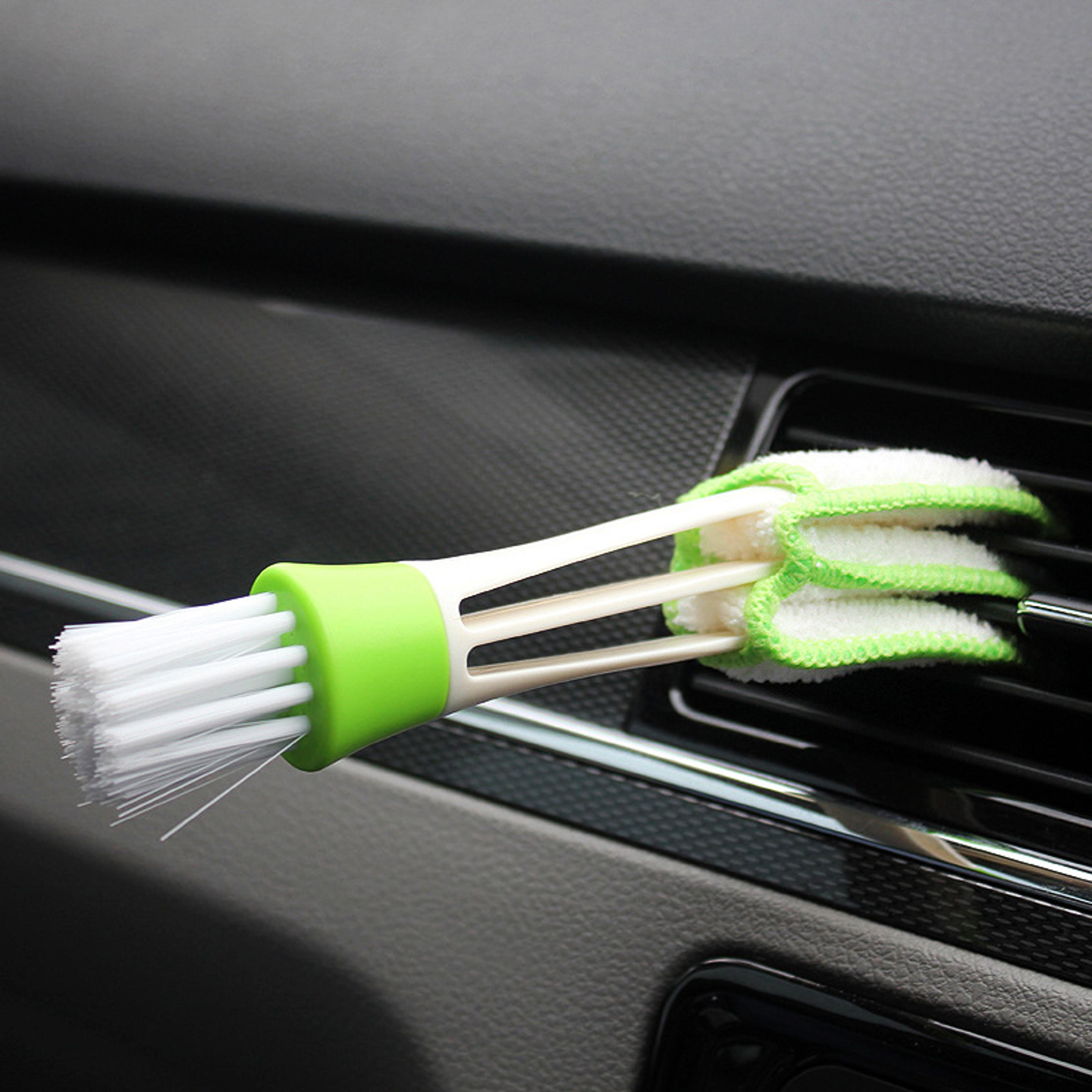 car vent cleaning brush duster for ac vents and interior detailing