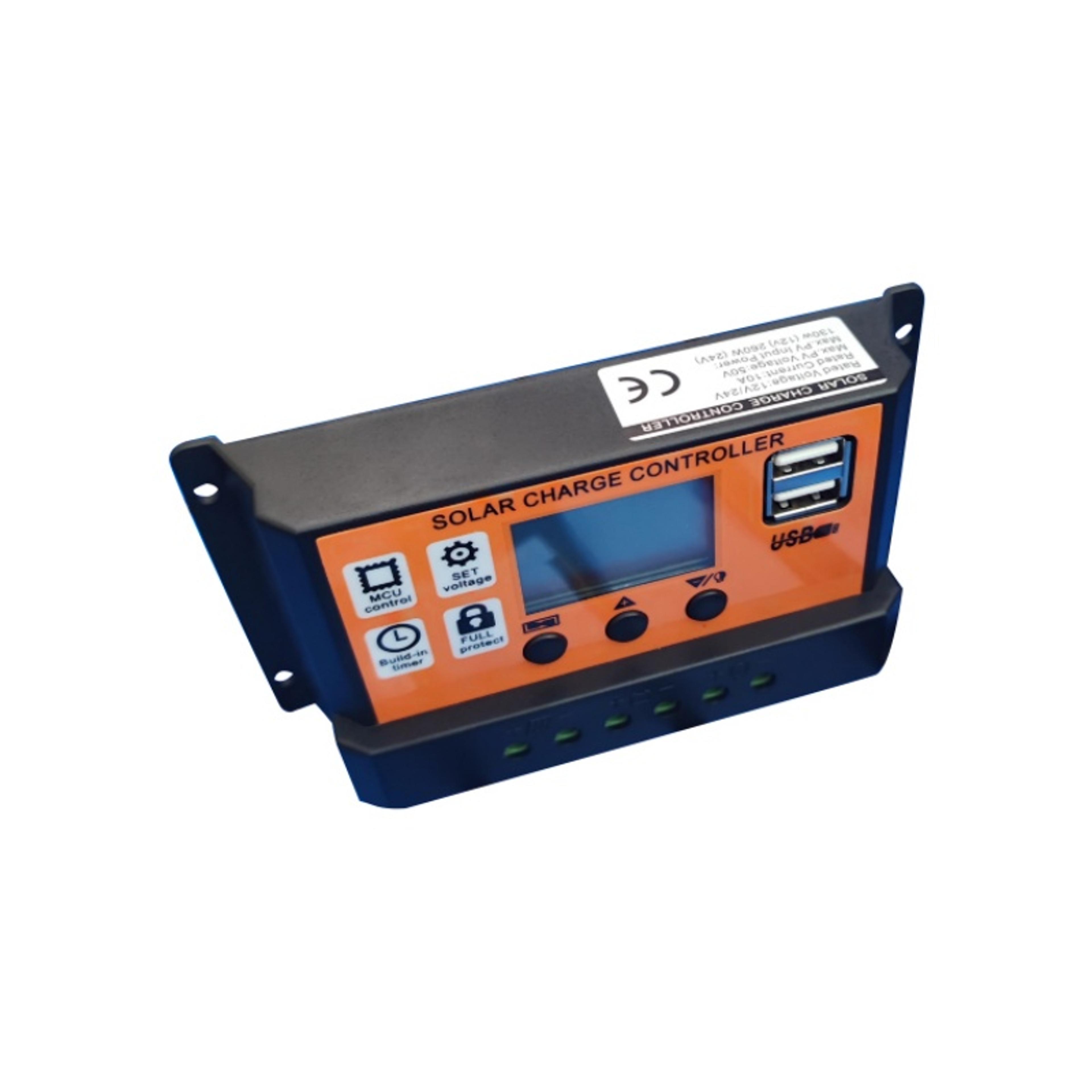 Solar Charge Controller PWM With LCD Display  Smart Timer 1