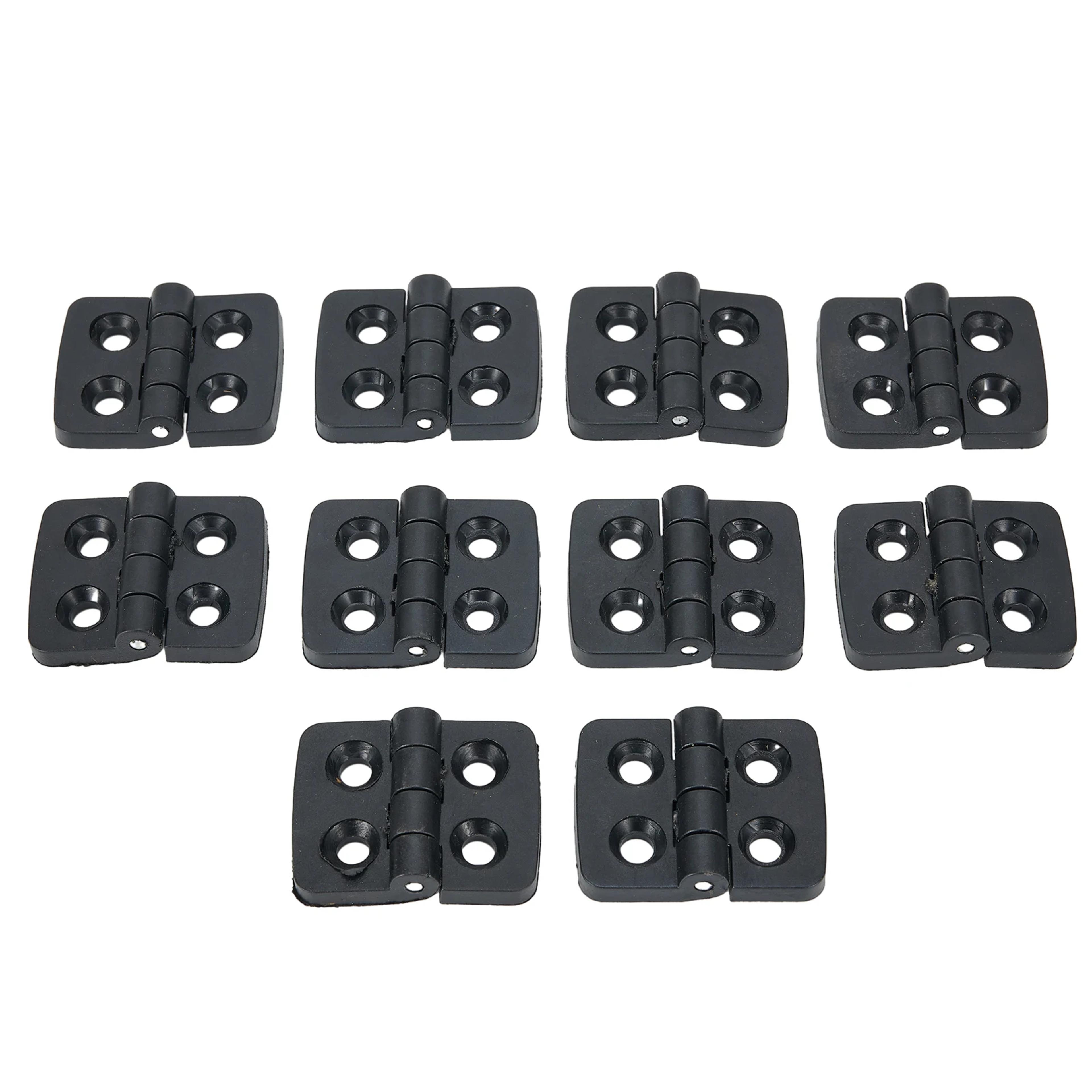Heavy Duty Nylon Cabinet Hinges Set For Electrical Boxes Windows  Industrial Enclosures 0