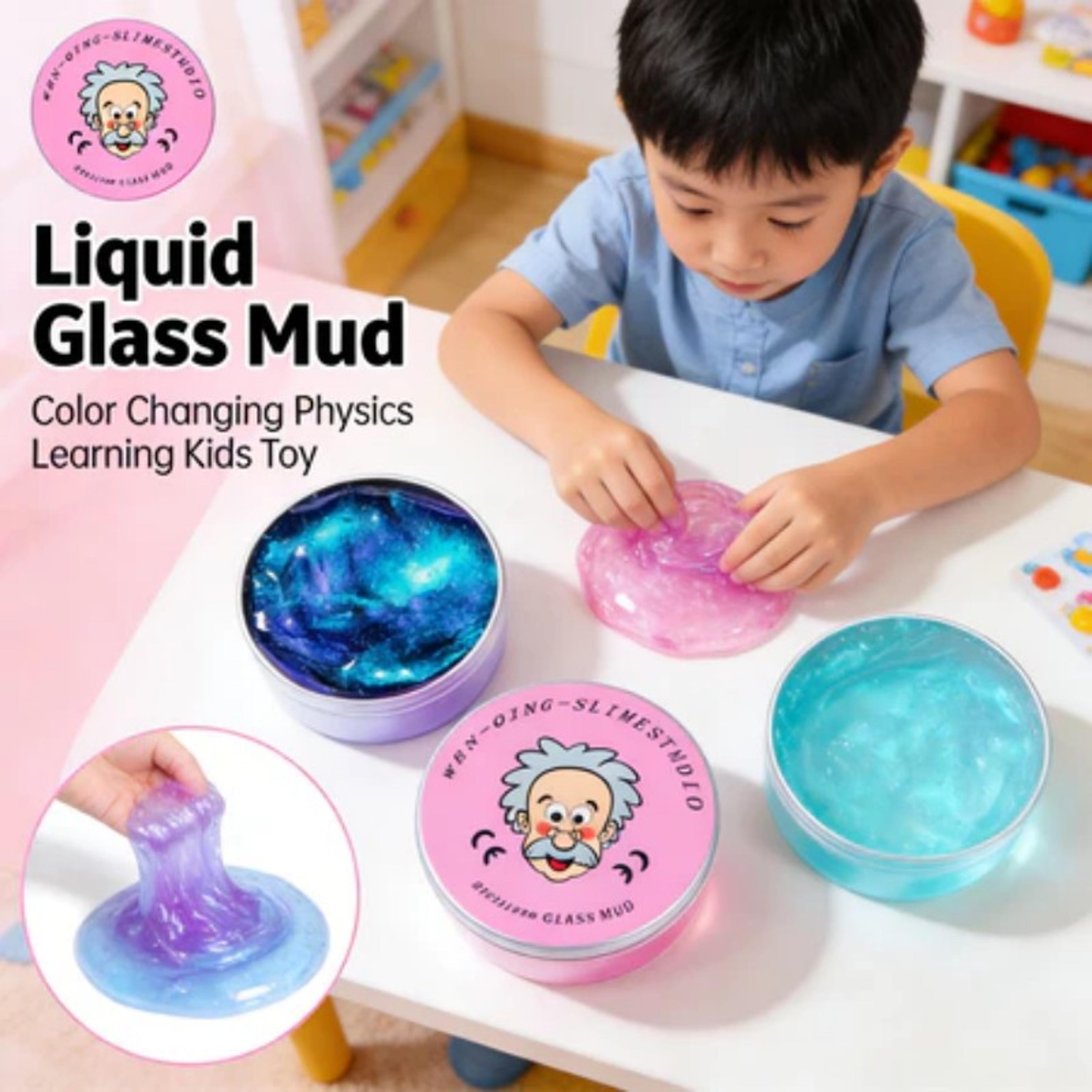 crystal bounce sensory putty slime kit for kids and adults stress relief diy play