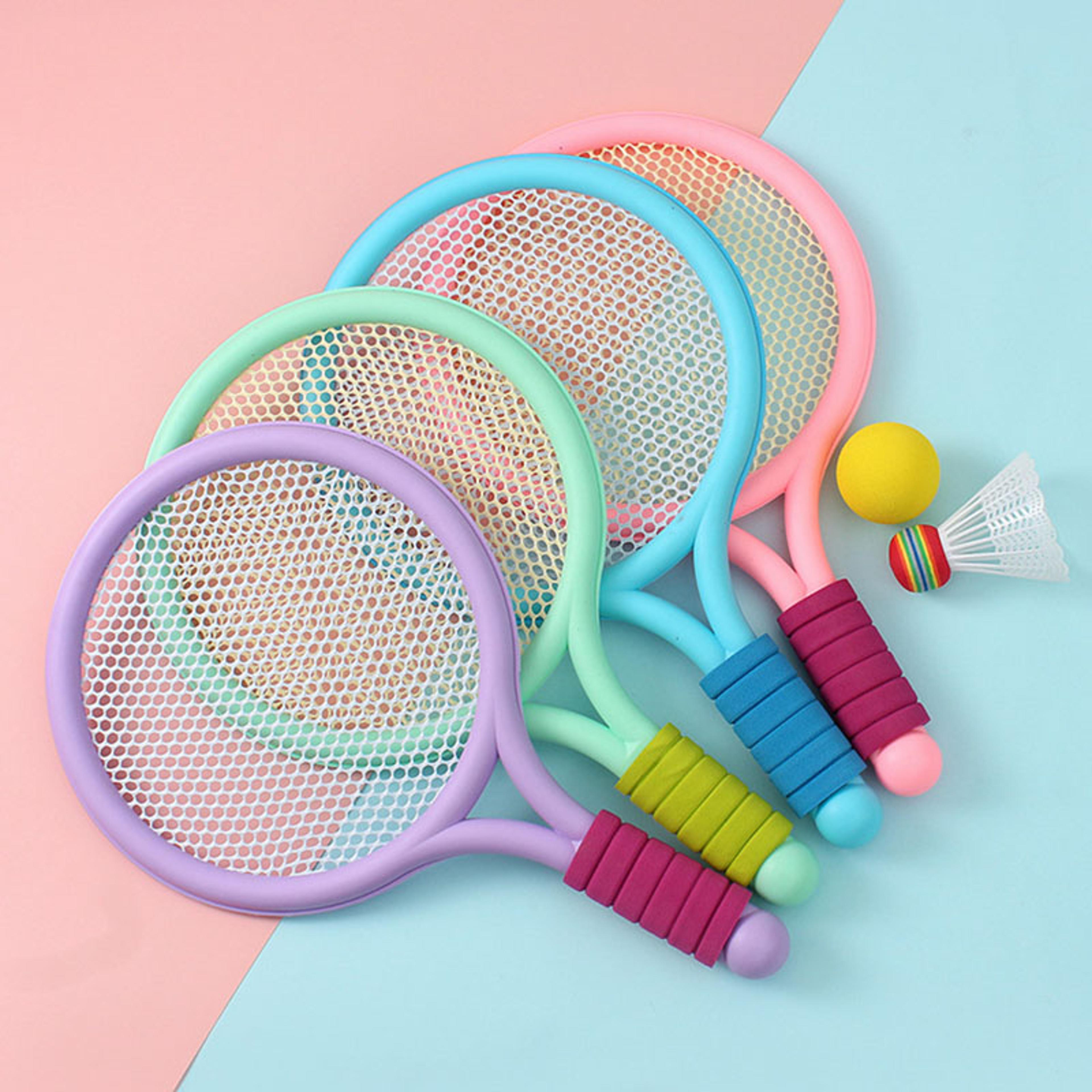 kids badminton racket set outdoor play kit for ages lightweight starter sports set