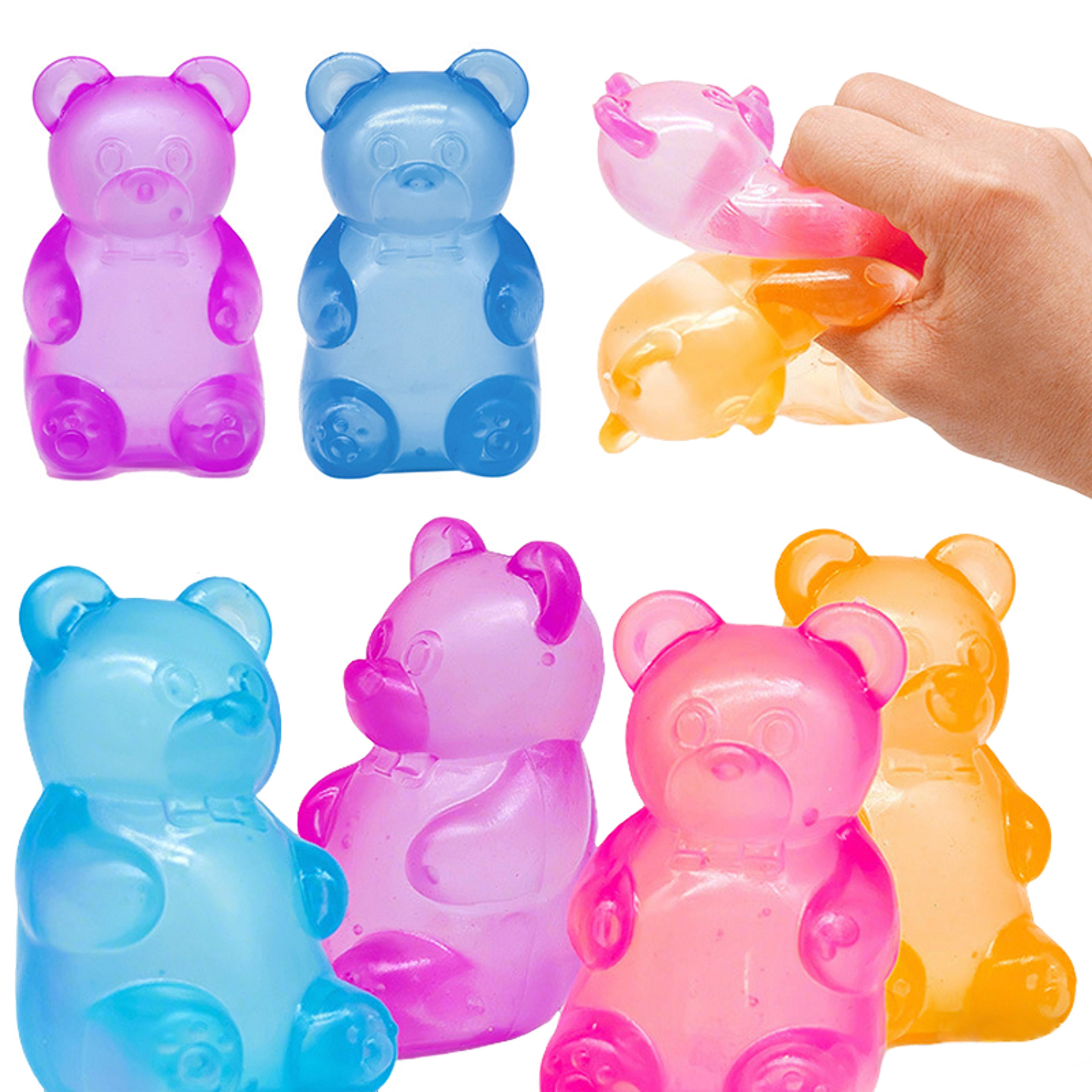 bear squishy sensory fidget toy for stress relief and adhd focus