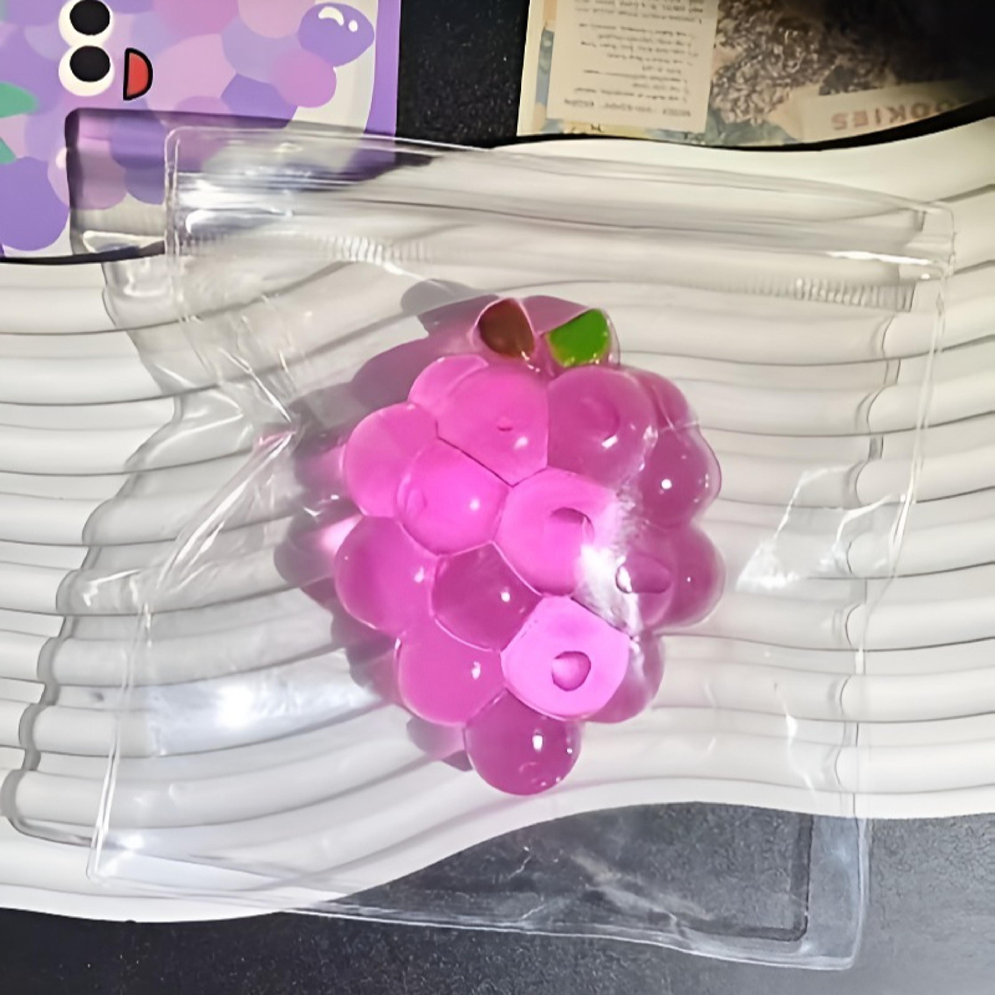 Squishy Grapes Fidget Toy For Stress Relief  Sensory Play 3