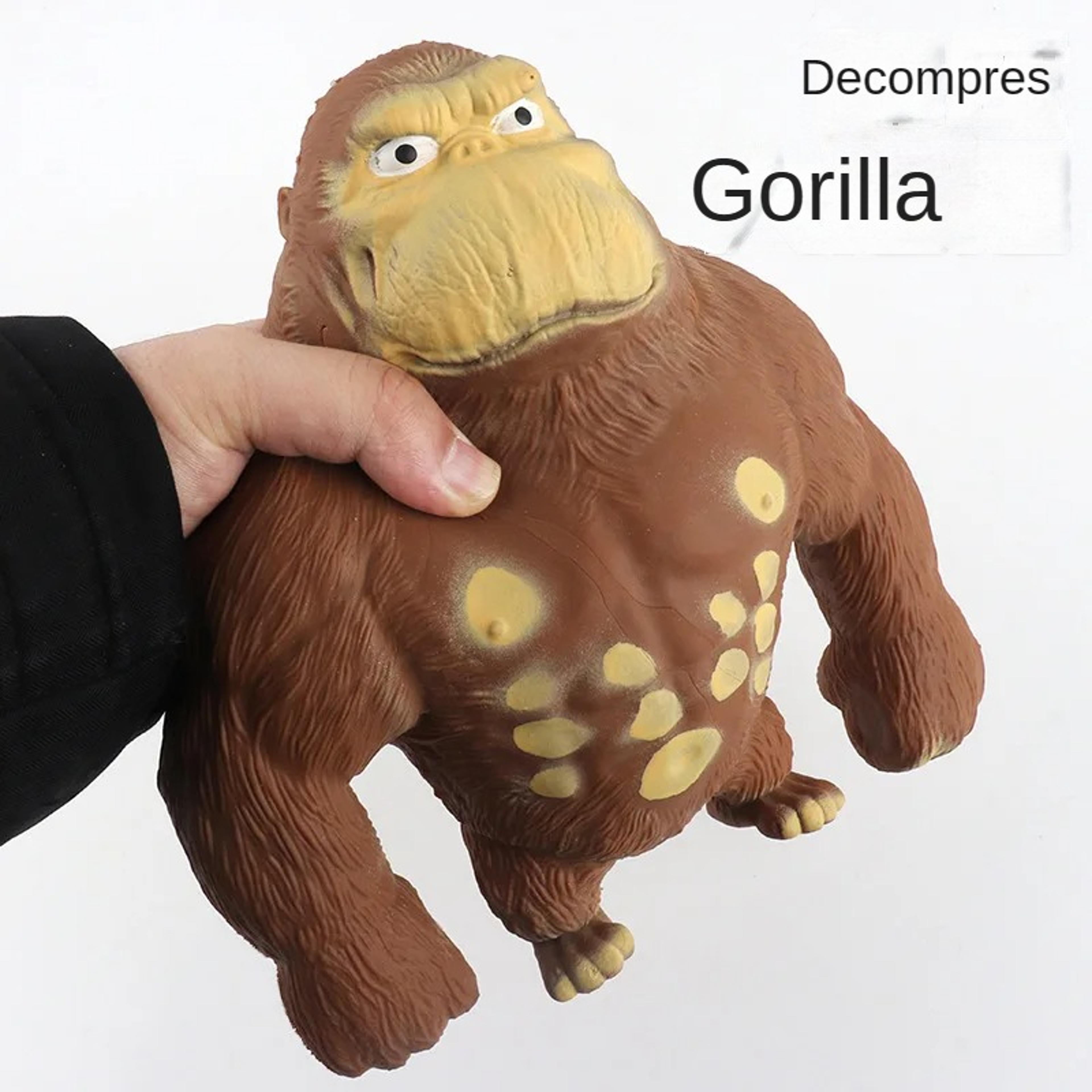 Premium  Squishy Orangutan Fidget Toy Fun Elastic Monkey Stress Relief Toy 2