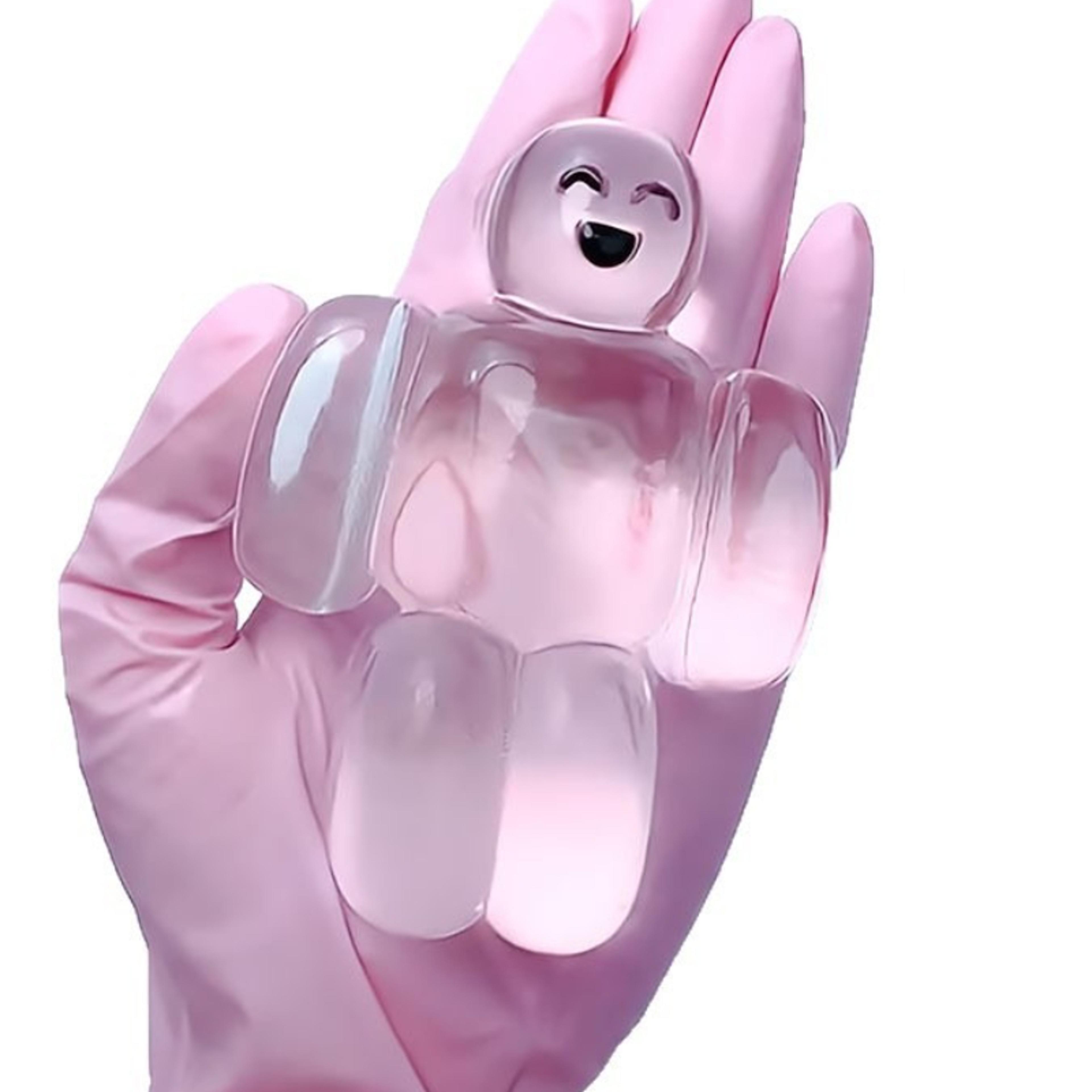 super soft transparent jelly robot stress relief toy kawaii squishy squeeze