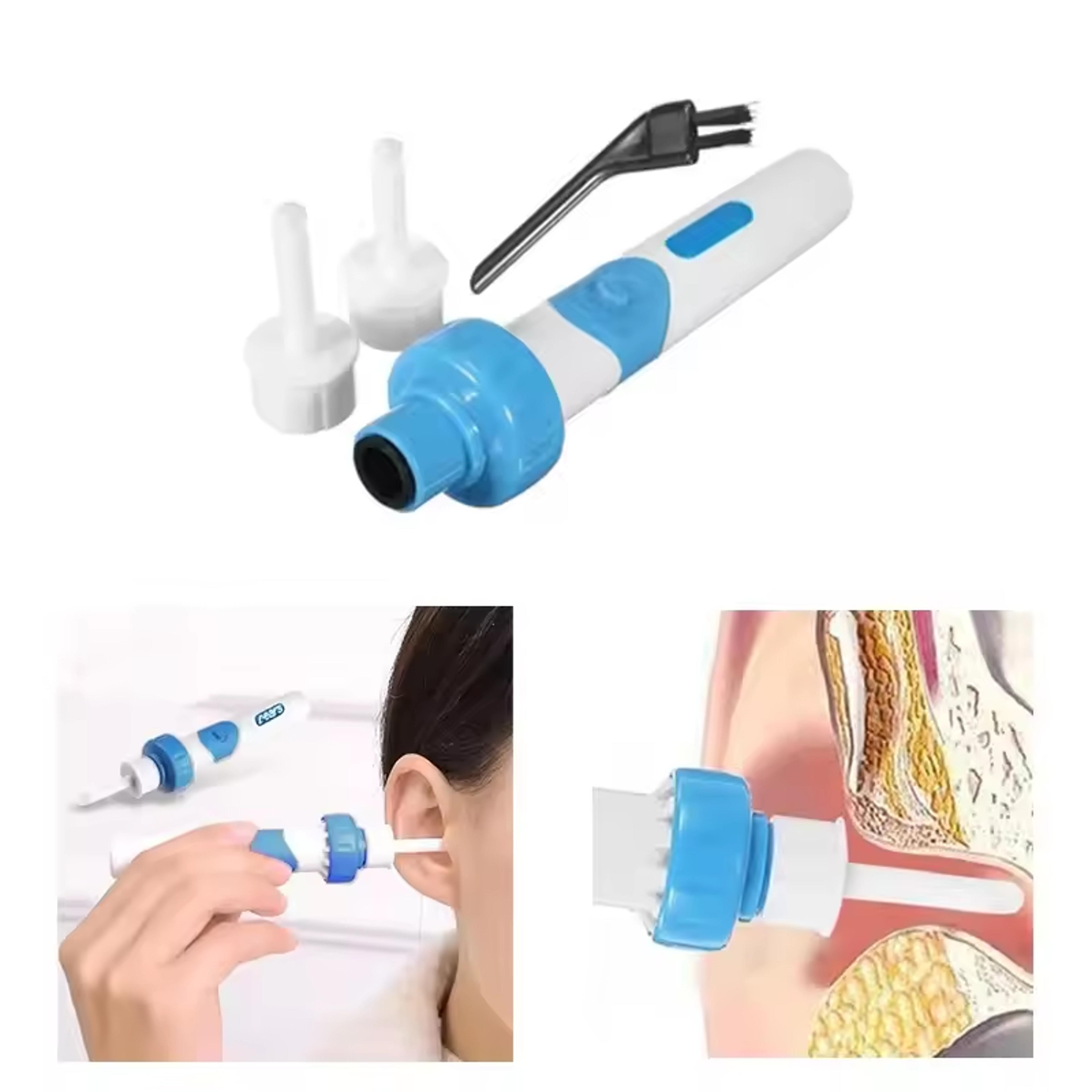 electric ear cleaner with suction safe ear wax removal tool for kids and adults