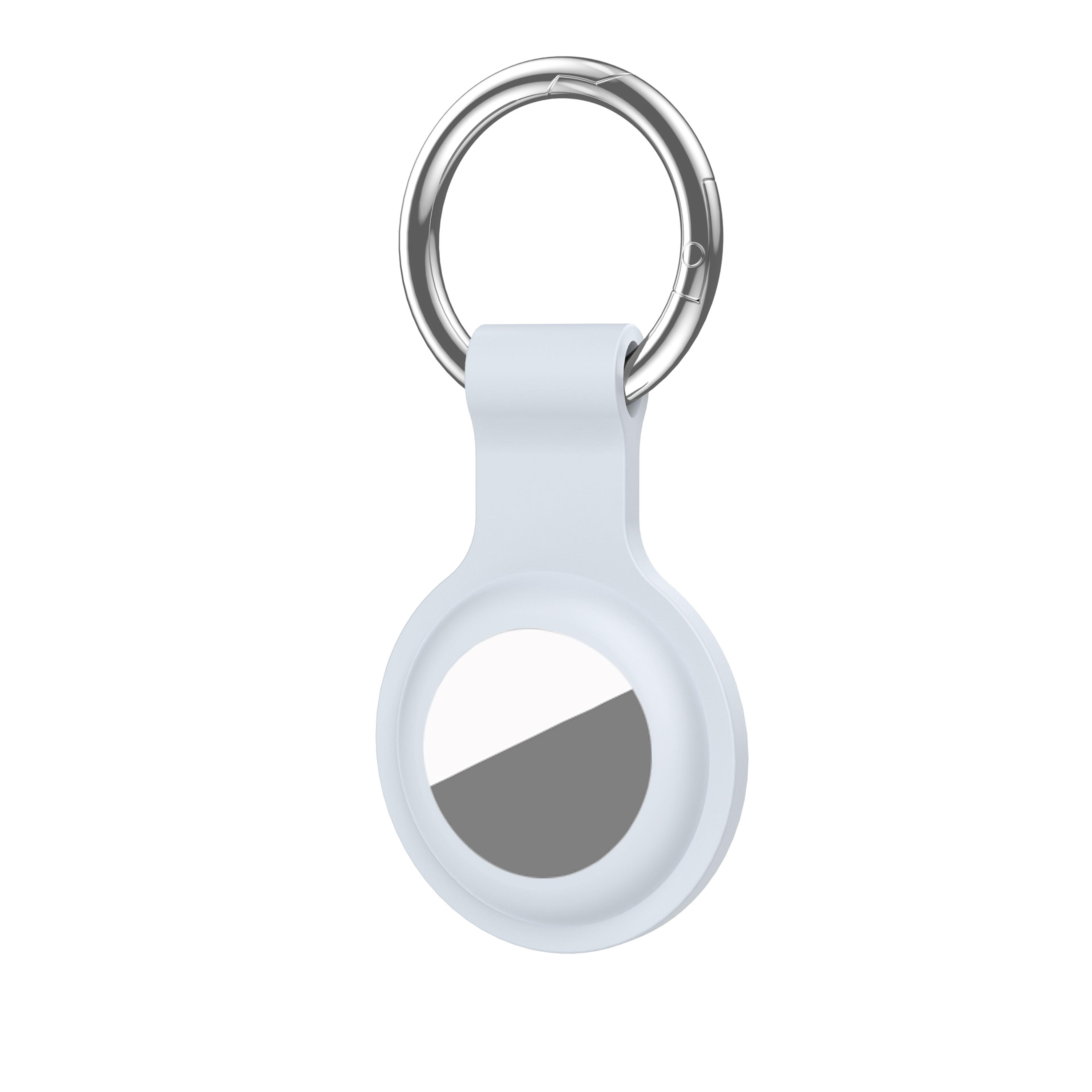 silicone airtag case with keychain anti scratch protective cover for apple airtag