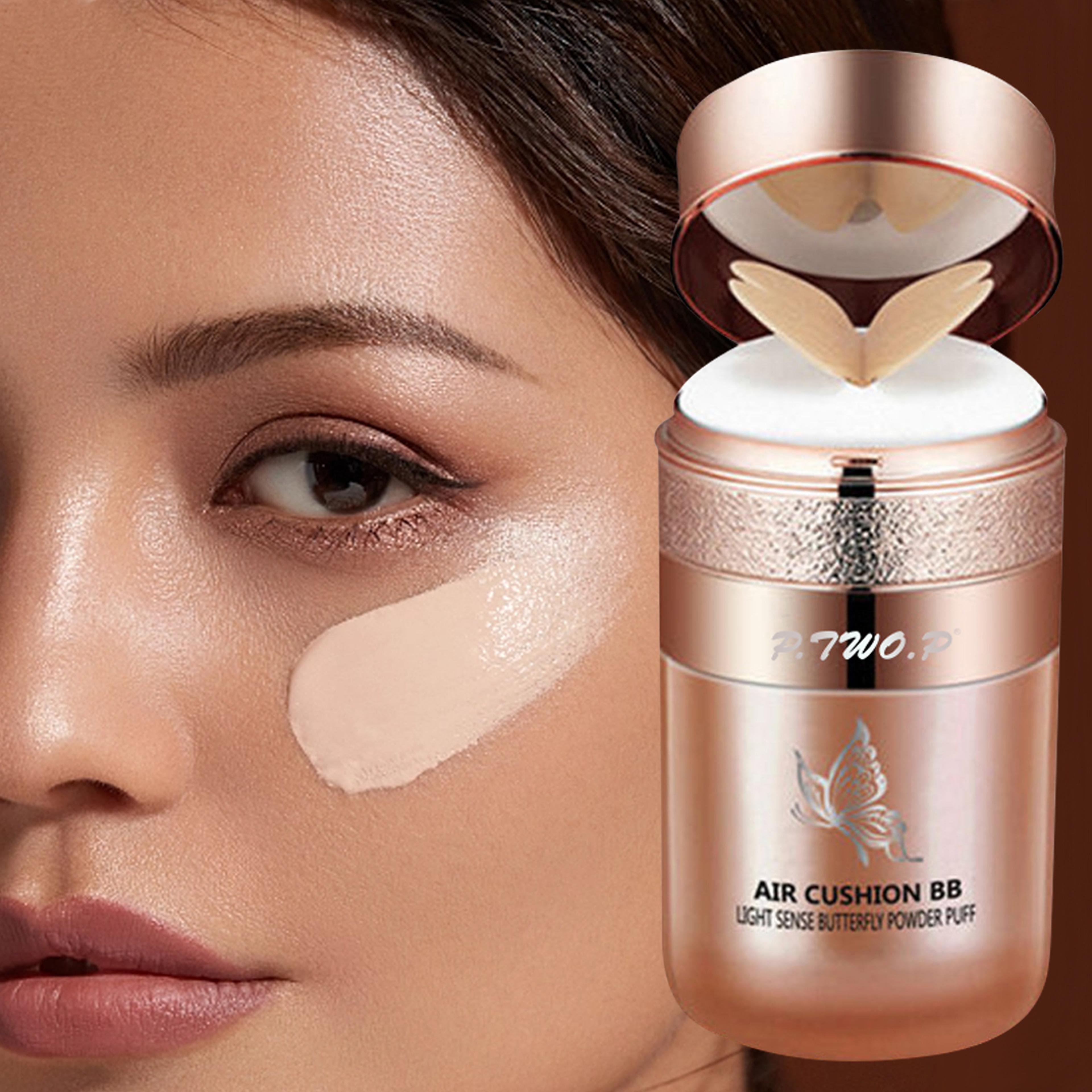 butterfly air cushion bb cream foundation oil control waterproof concealer