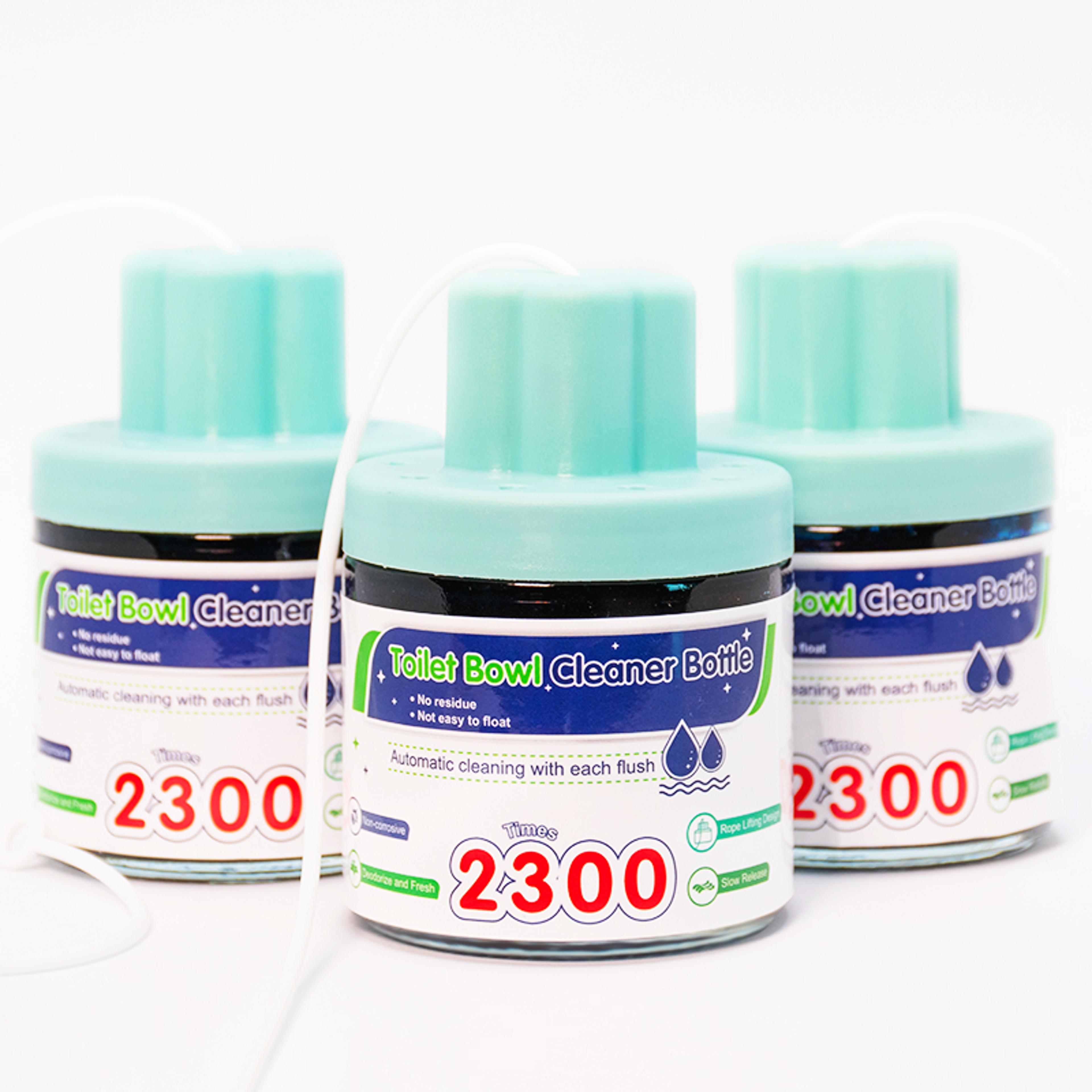 freshflush toilet tank cleaner bottle long lasting blue water deodorizer