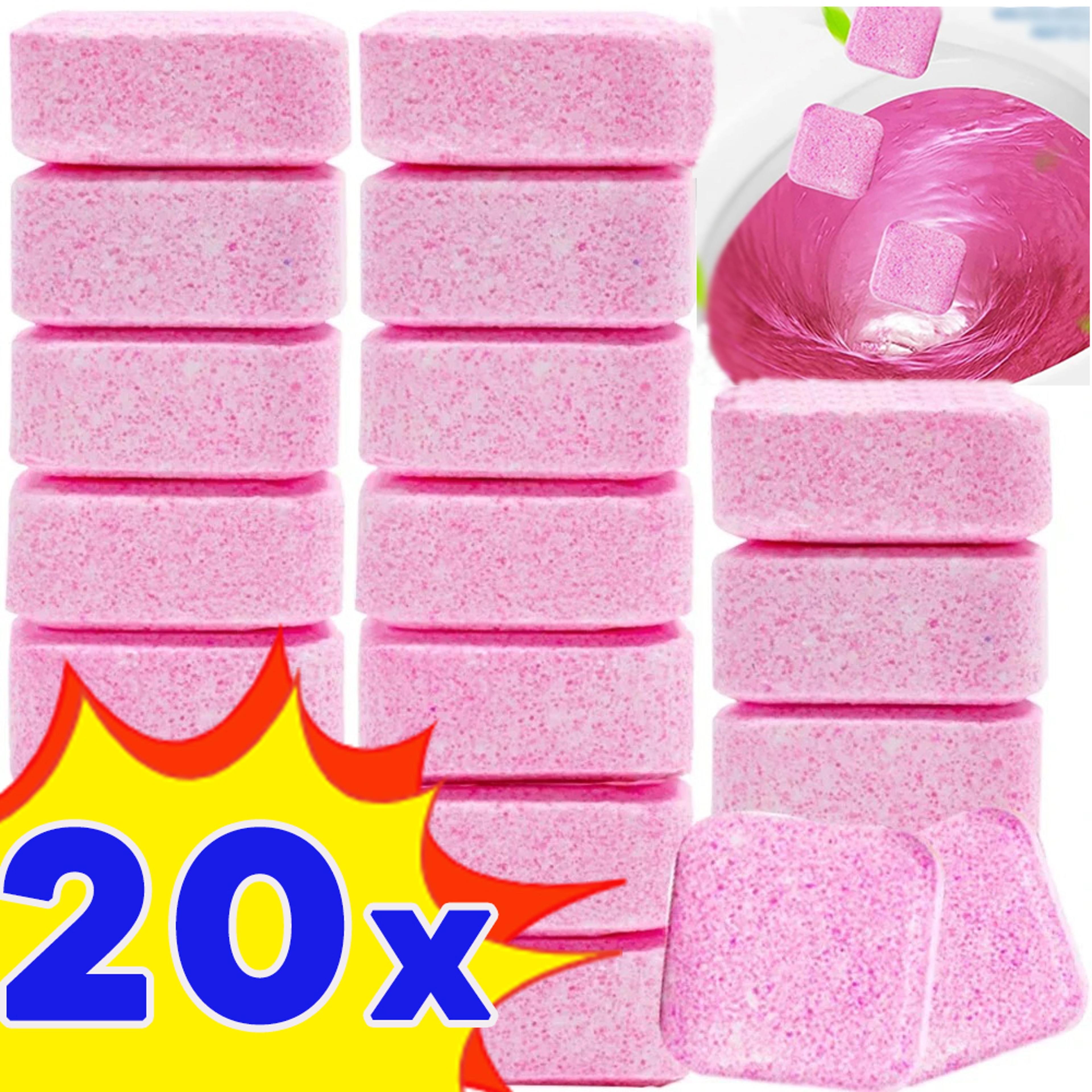 PowerFizz Toilet Cleaning Tablets Effervescent Toilet Bowl Cleaner For Odor Removal  Stain Defense 1