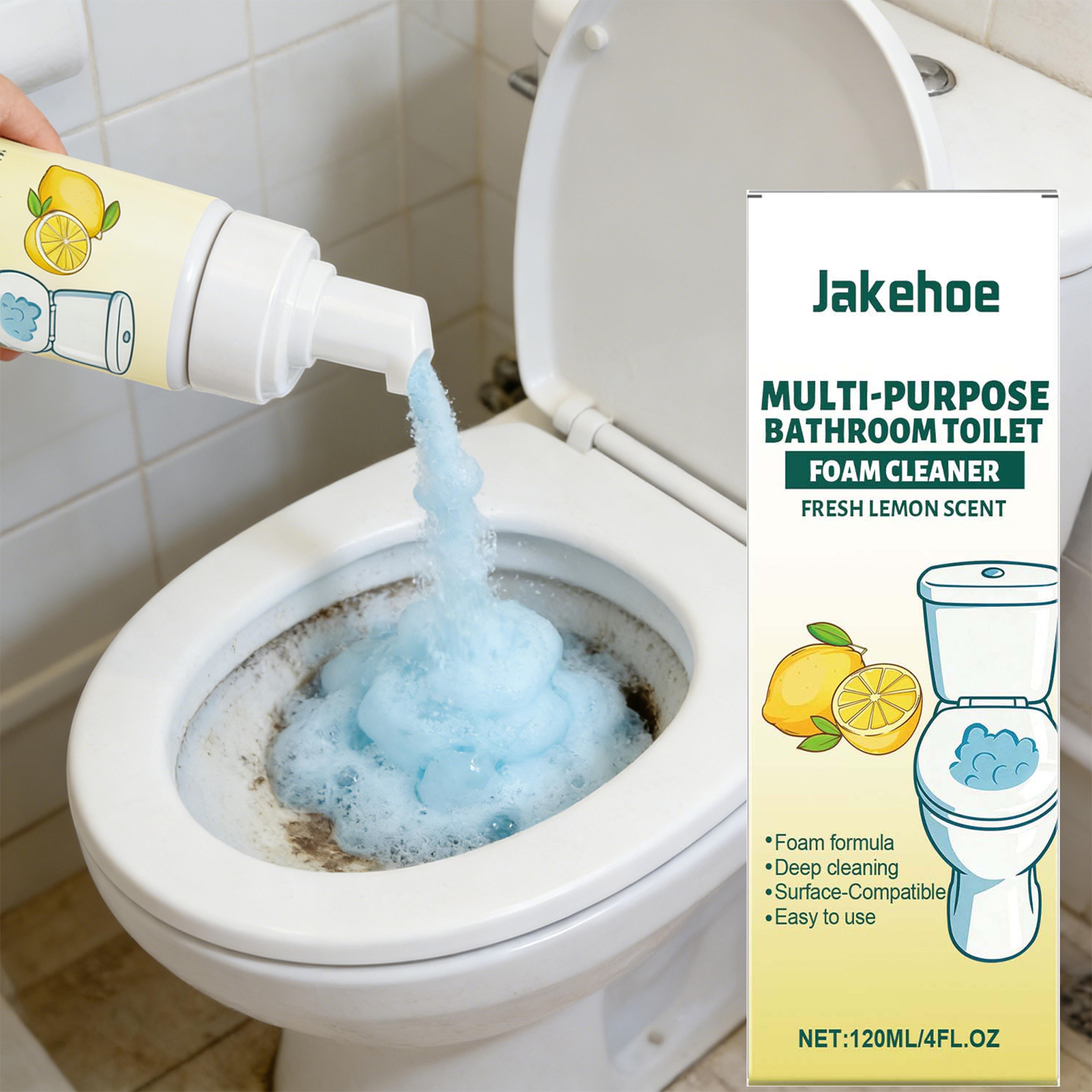 Multi Purpose Bathroom Cleaner  Toilet Deodorizer Spray With Lemon Freshness 0