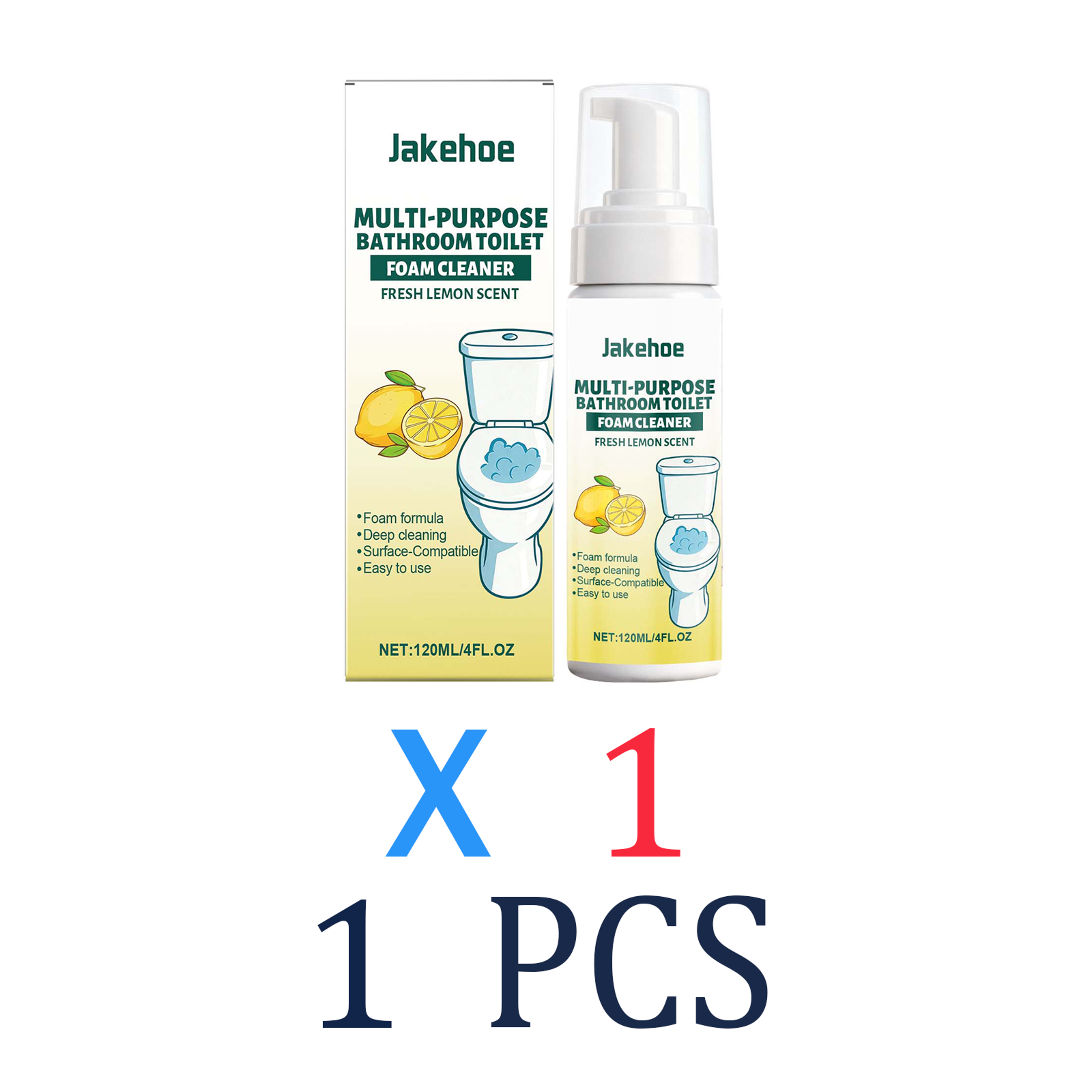Multi Purpose Bathroom Cleaner  Toilet Deodorizer Spray With Lemon Freshness 6