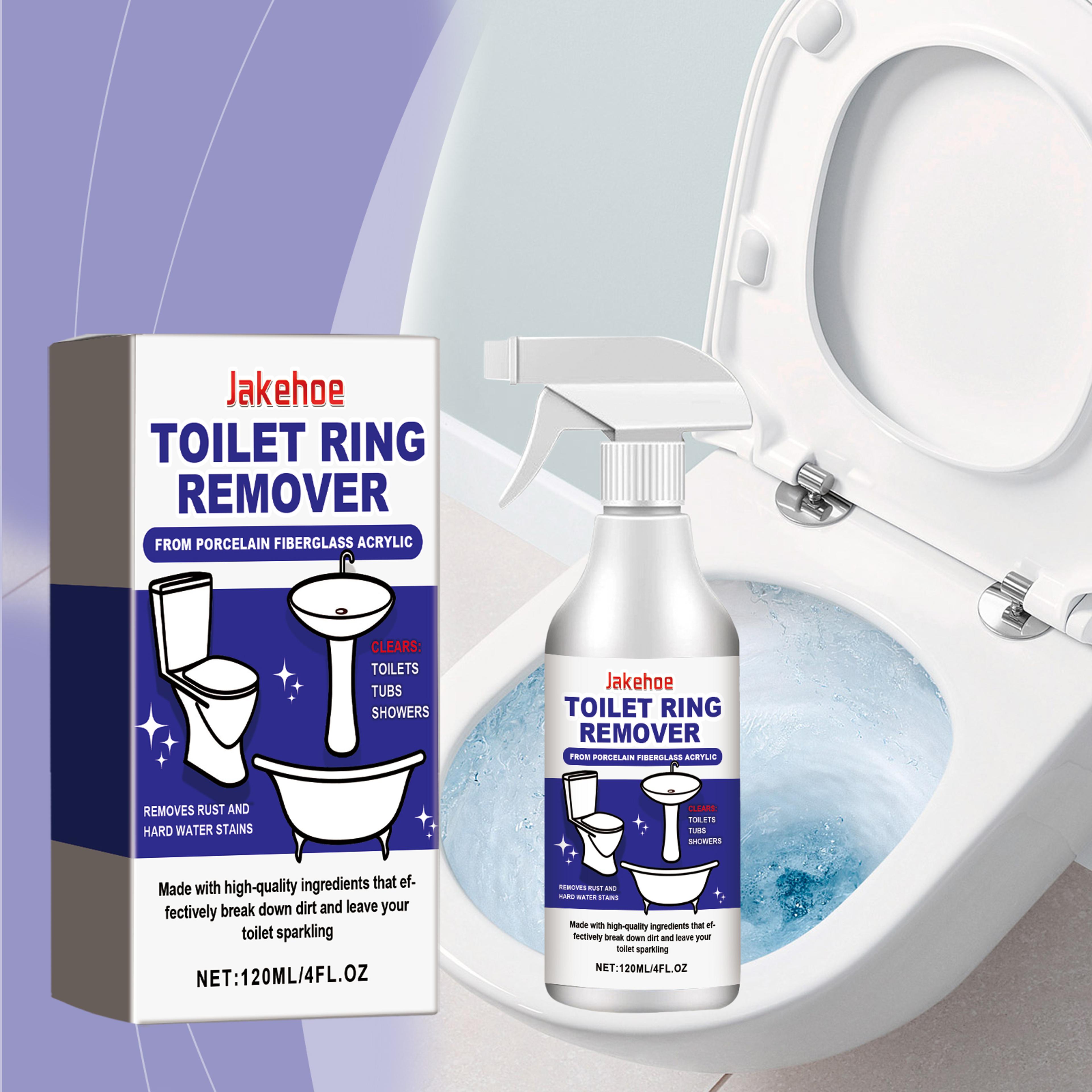 advanced toilet foam cleaner & toilet stain remover deep clean, odor control & descaling formula