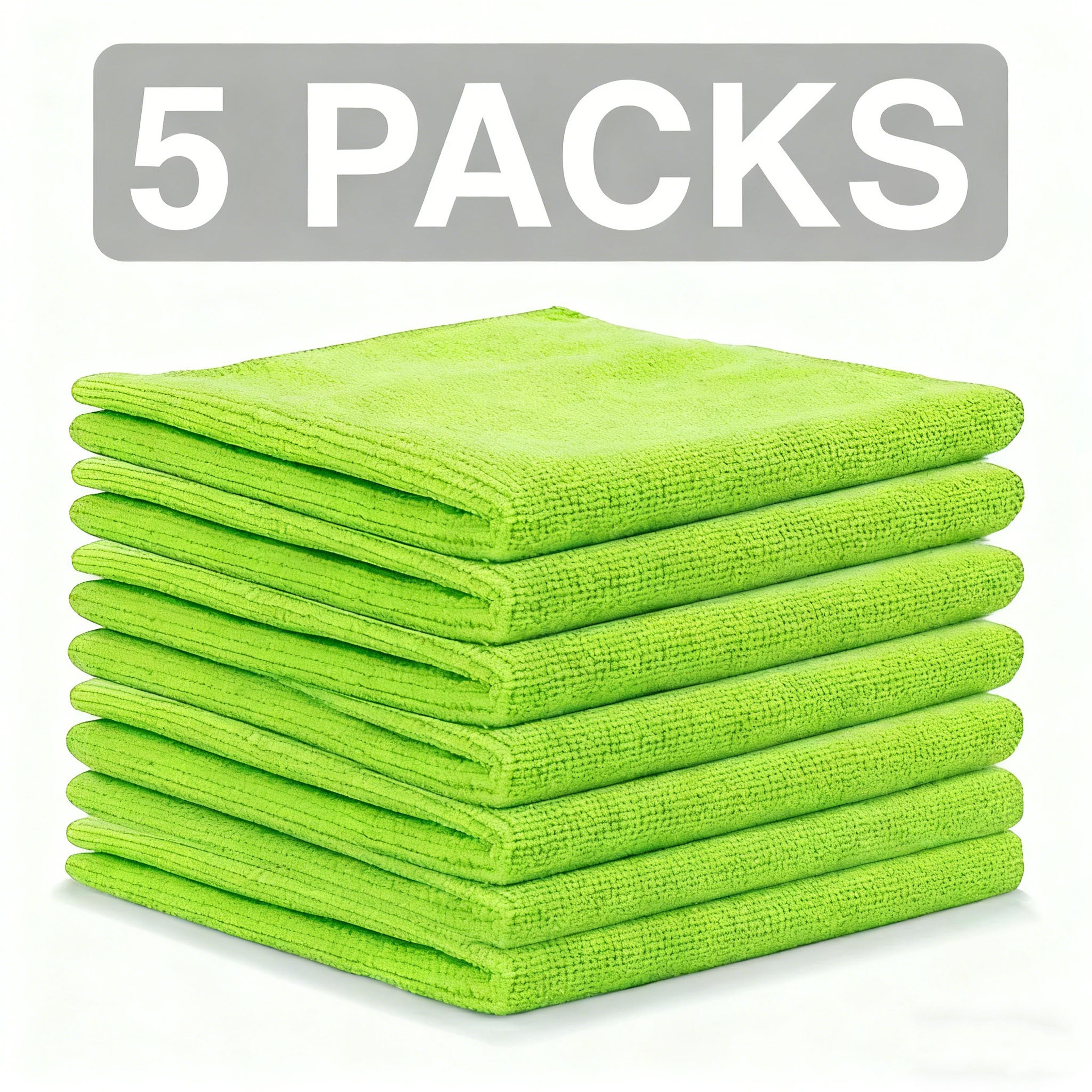 Ultra Absorbent Microfiber Cleaning Cloths Pack Reusable Kitchen  Household Cleaning Towels 7