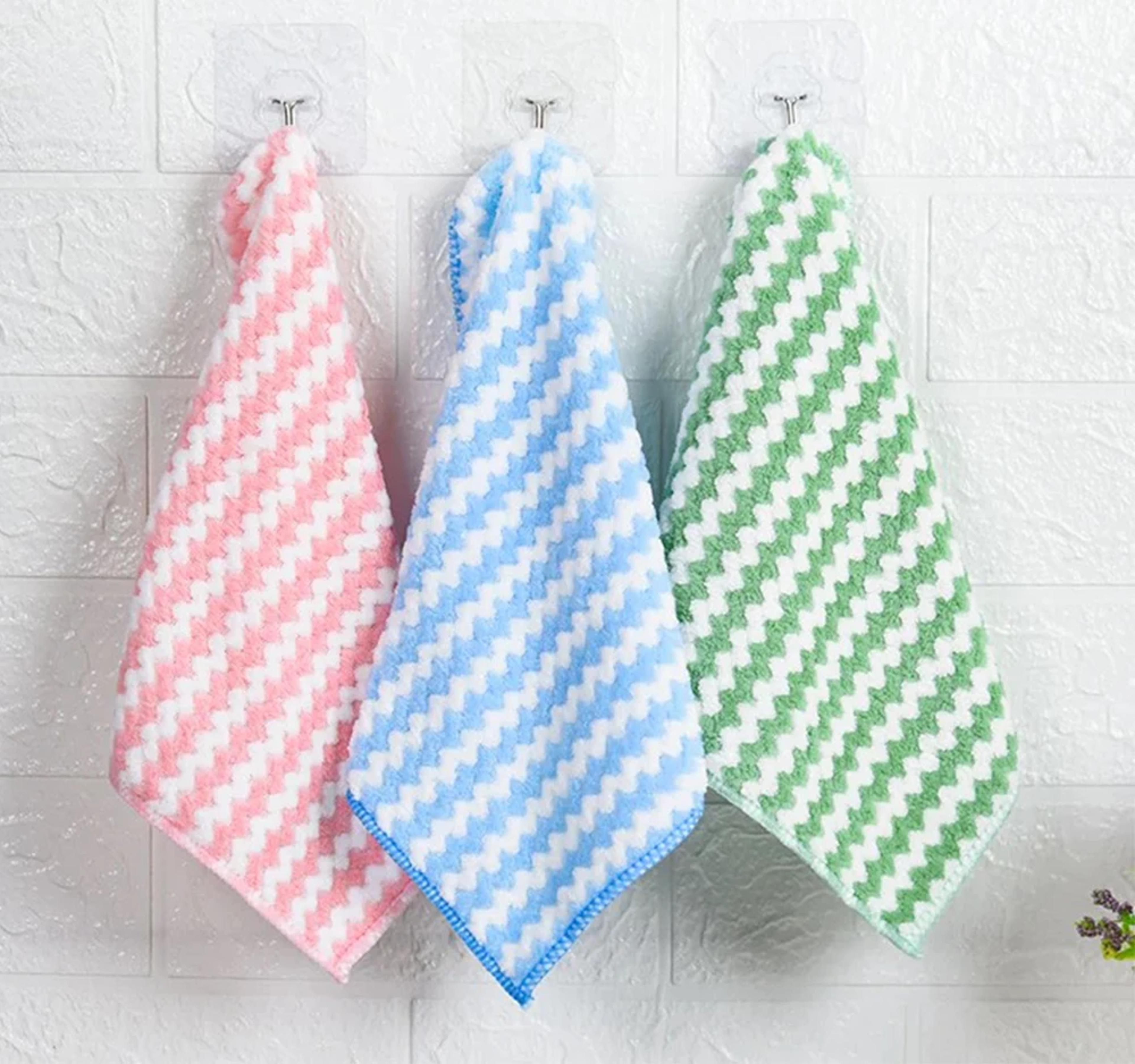 velvetgrip microfiber dish cloths ultra absorbent kitchen cleaning towels