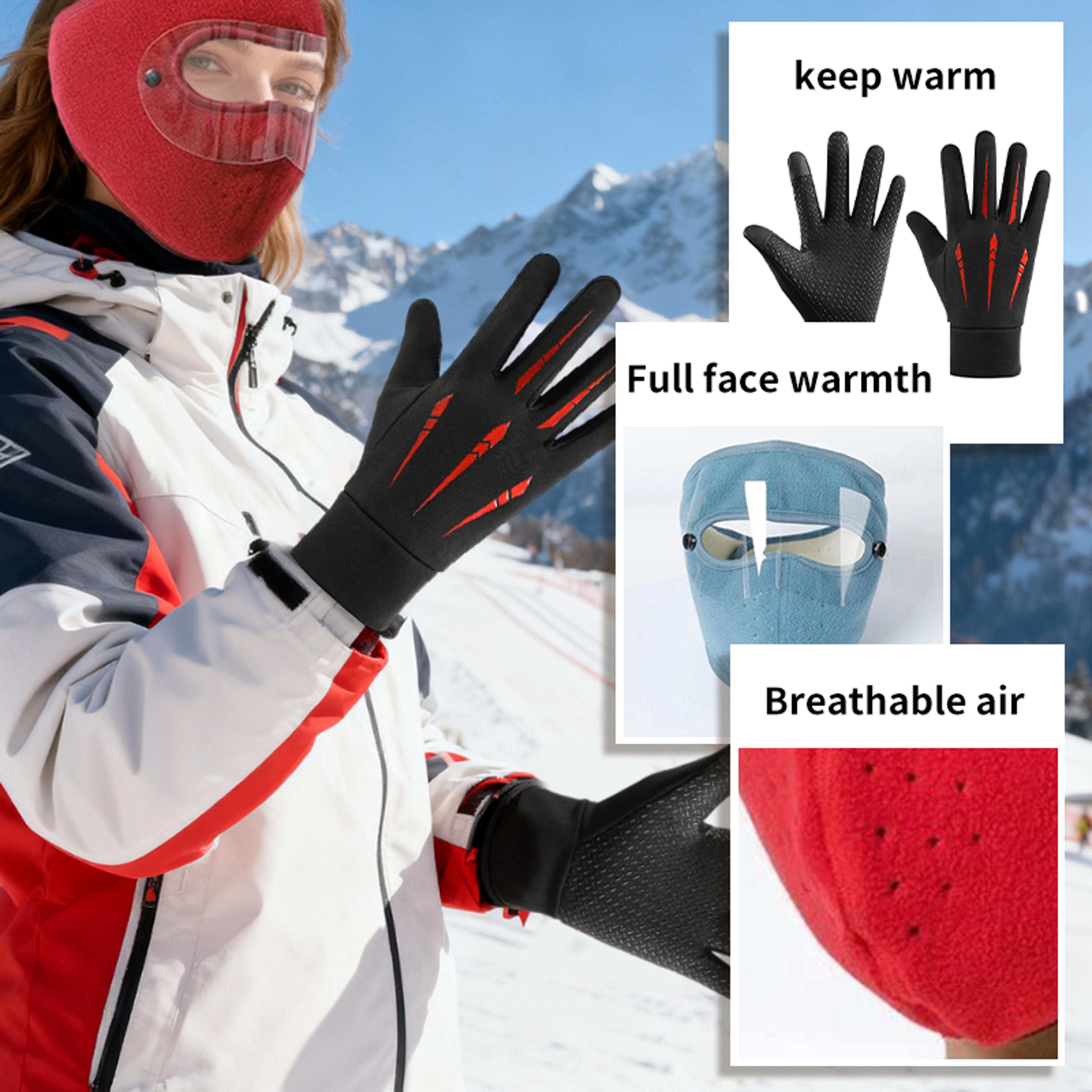 ArcticShield Winter Face Mask Full Face Balaclava With Anti Fog Goggles 5