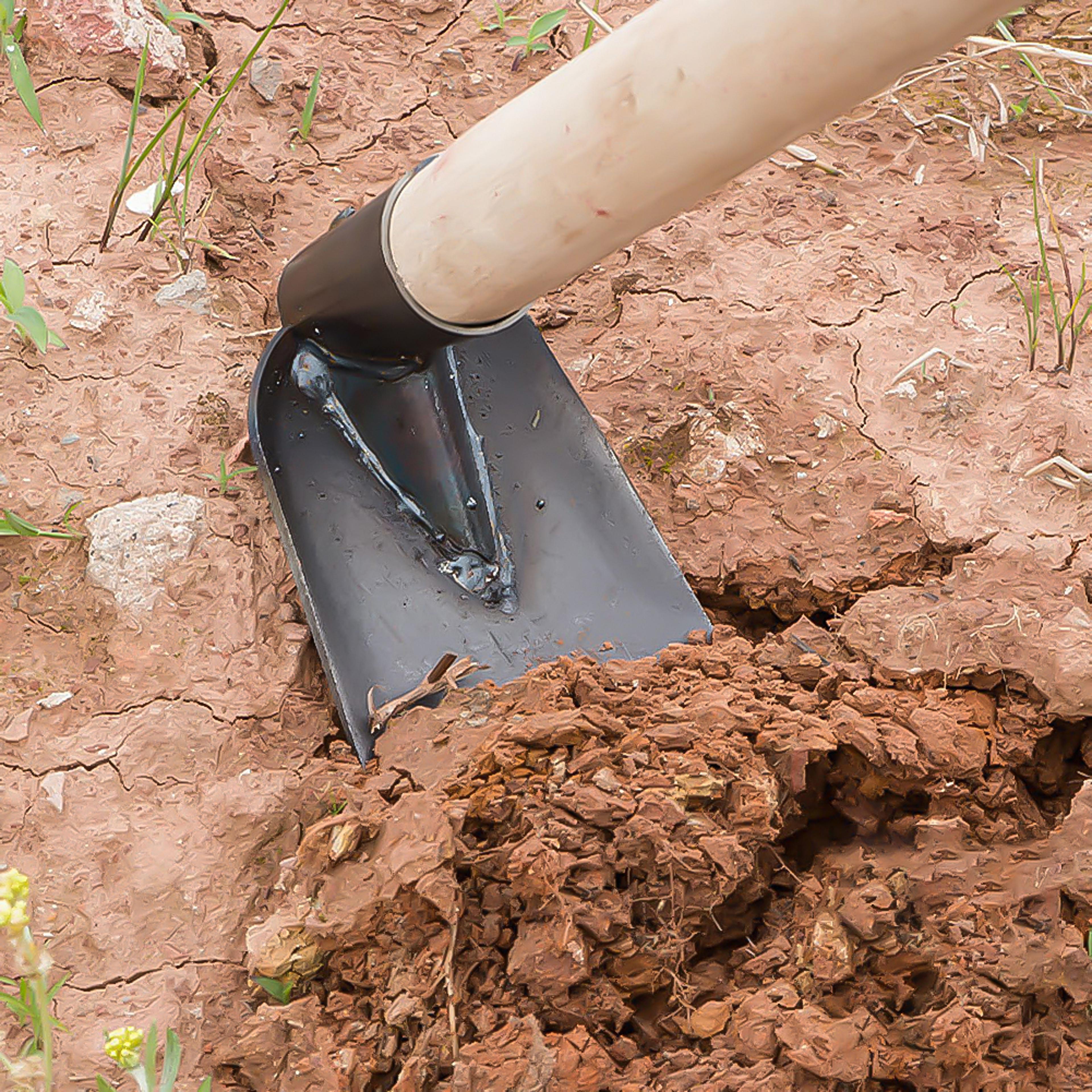 Heavy Duty Garden Hoe Hand Tool For Weeding Digging  Soil Loosening 3
