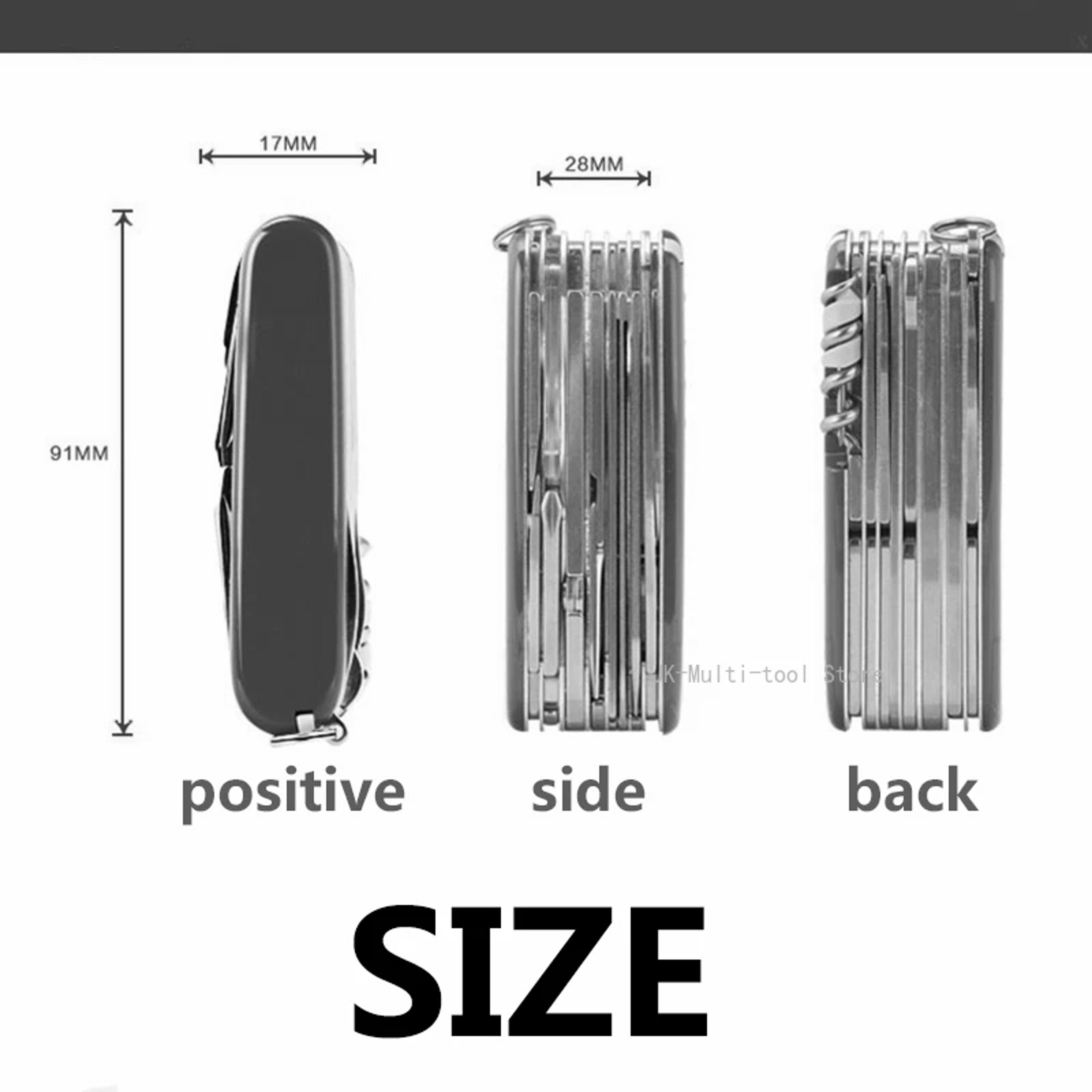 Multifunction Pocket Tool With Folding Knife Pliers  Screwdriver For Camping And Everyday Carry 2
