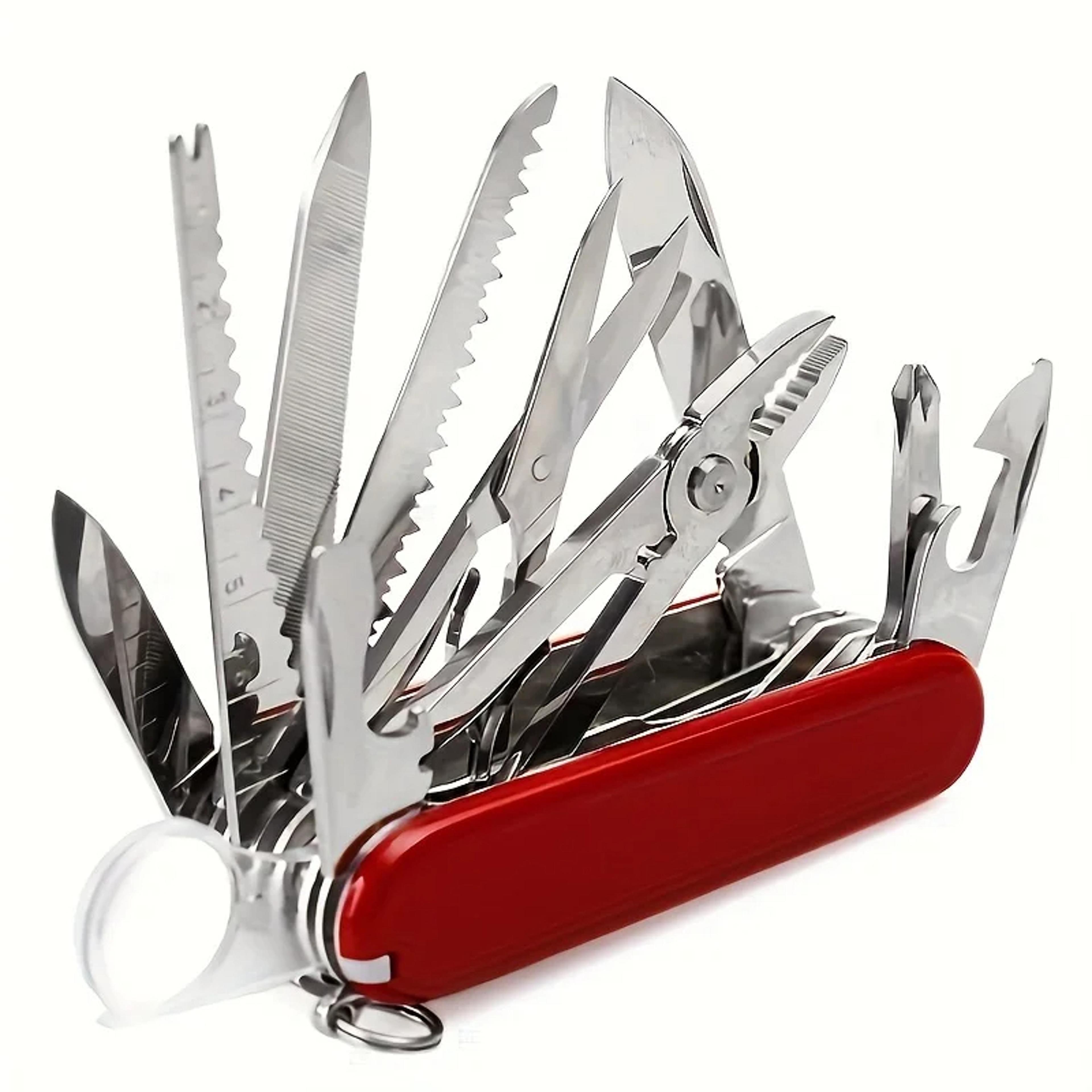 Multifunction Pocket Tool With Folding Knife Pliers  Screwdriver For Camping And Everyday Carry 5