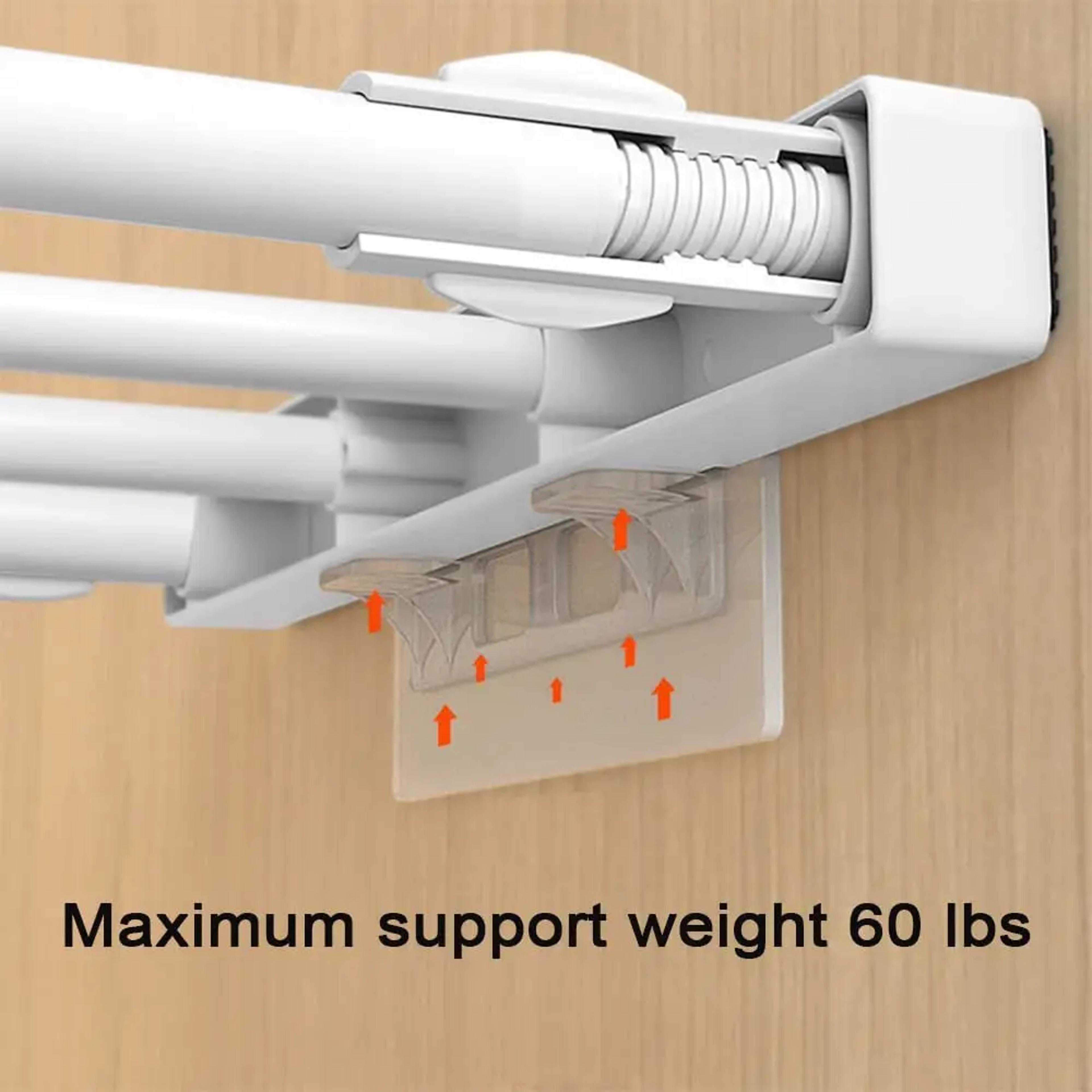 SpaceSaver Adhesive Shelf Support Clips For Cabinets And Closet Shelves 2
