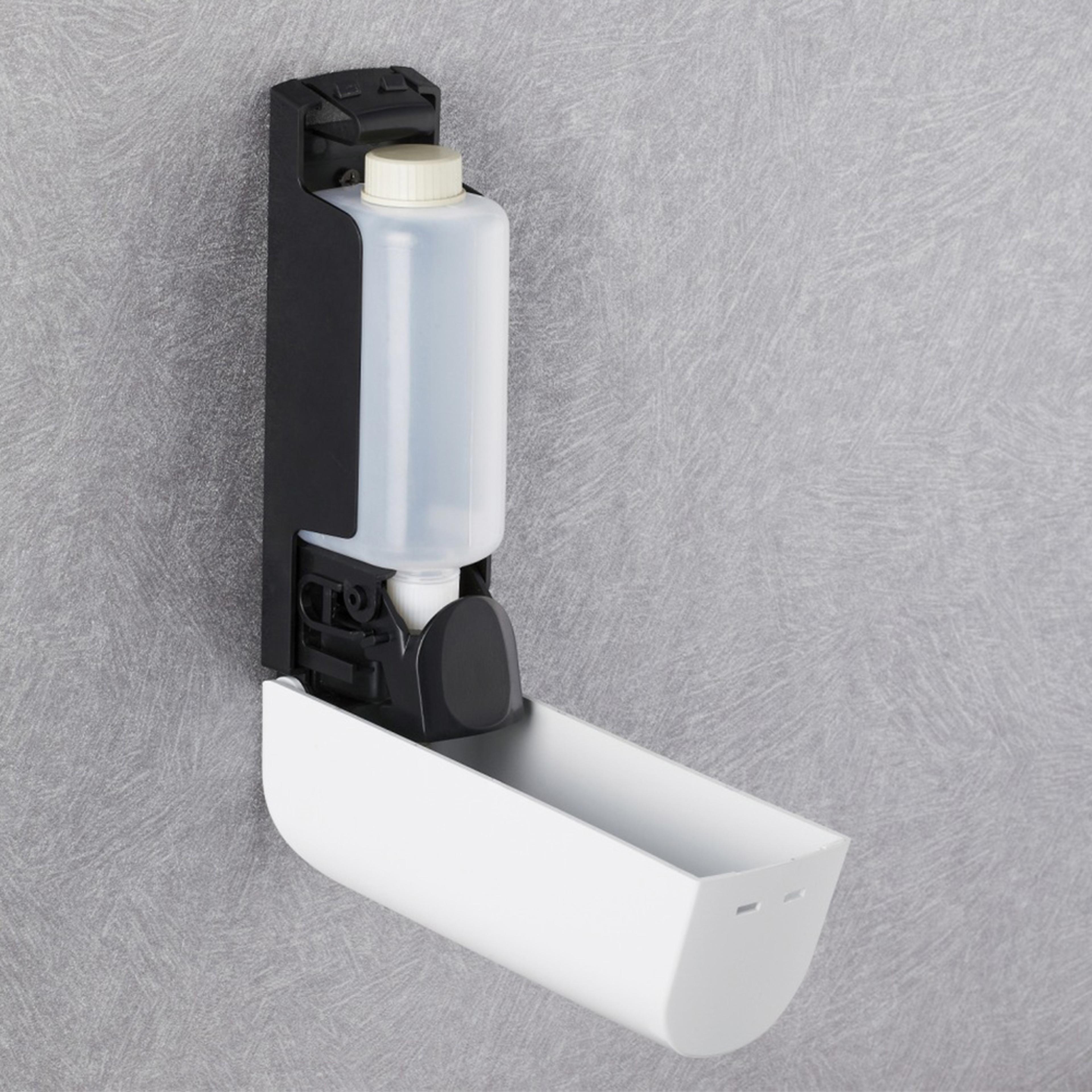 Wall Mounted Shampoo Dispenser Waterproof Refillable Soap  Lotion Organizer 3