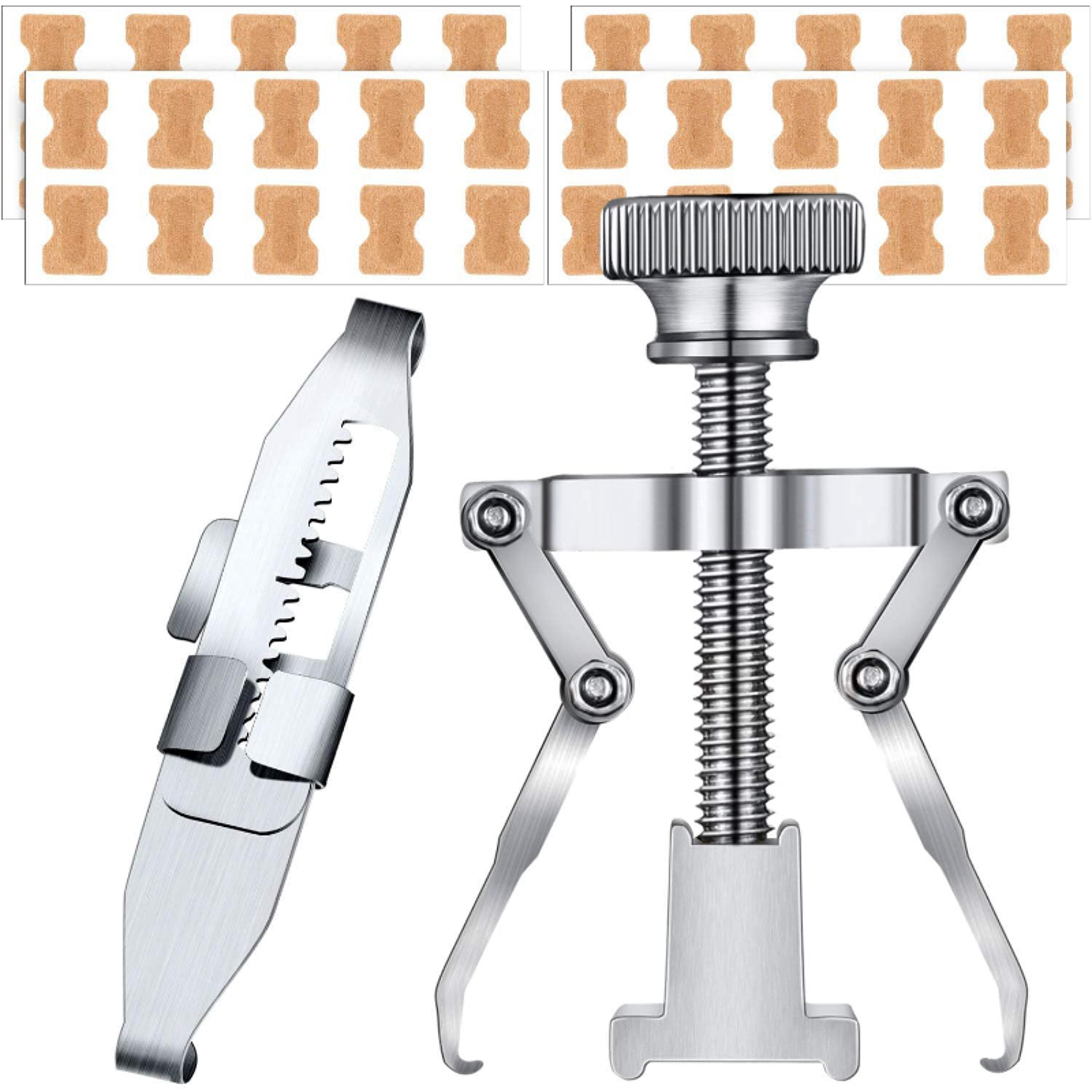 precision stainless steel ingrown toenail corrector clip for safe nail straightening & foot care