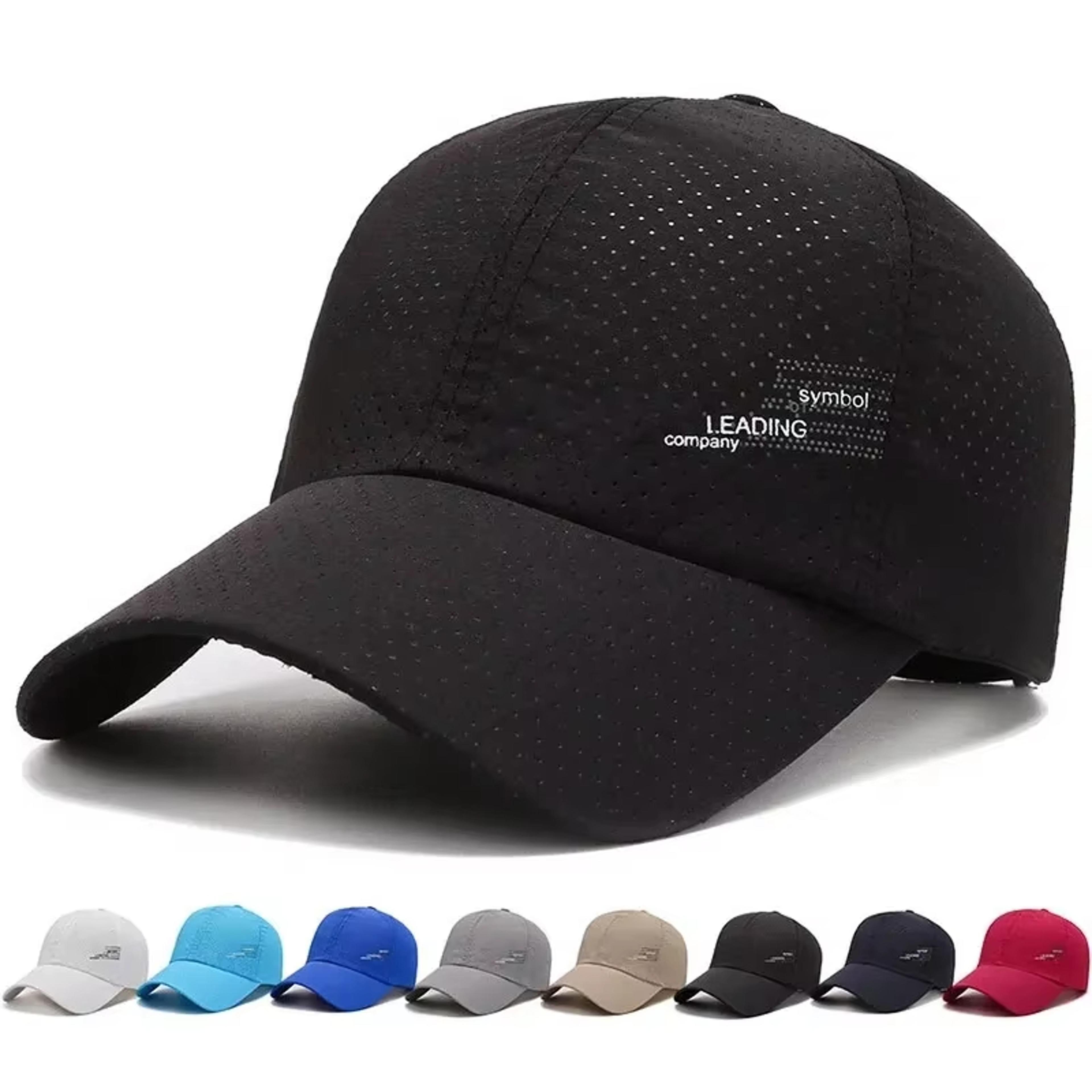 premium quick dry outdoor sports cap adjustable unisex golf & fishing sun hat