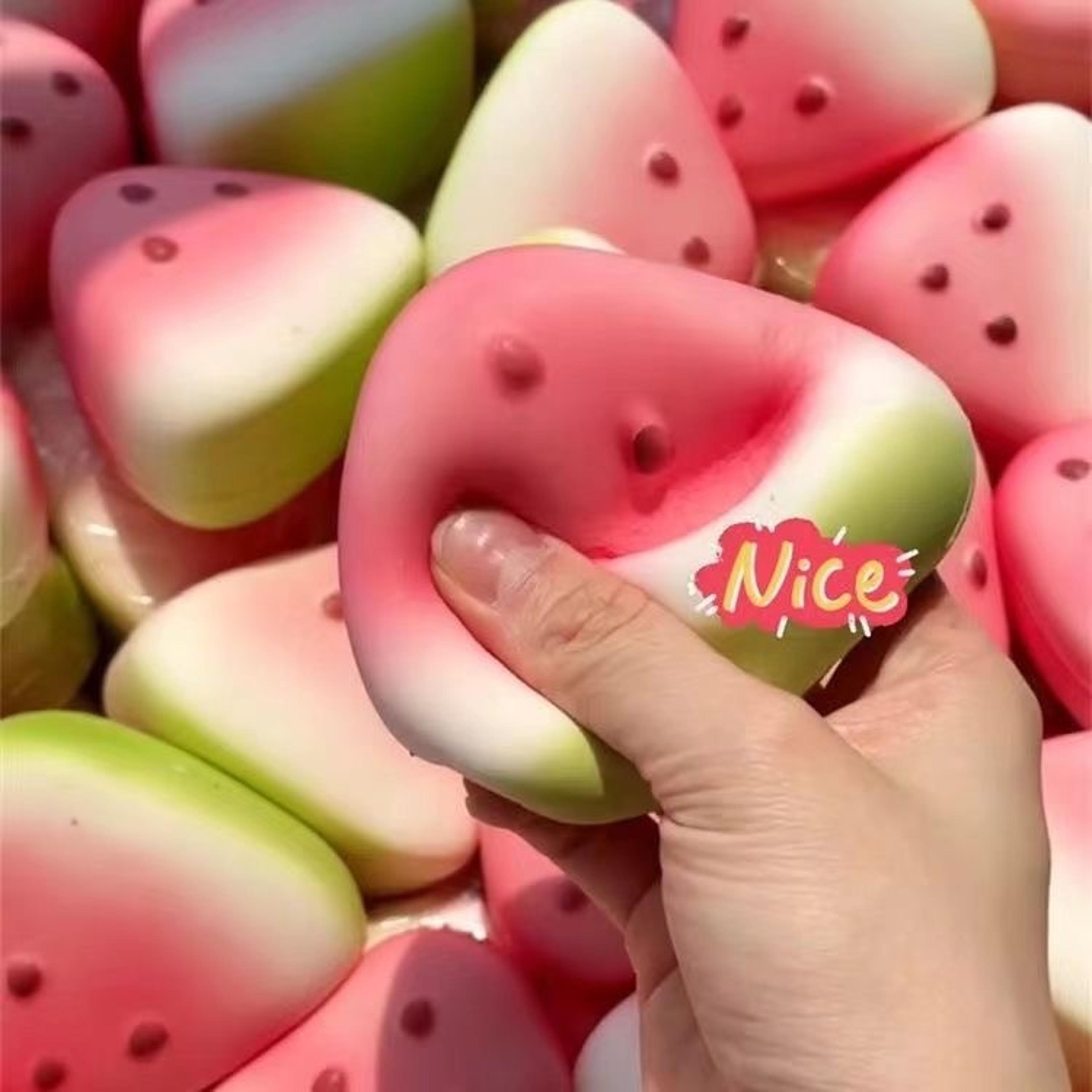 watermelon slow rise squishy stress relief toy for kids & adults