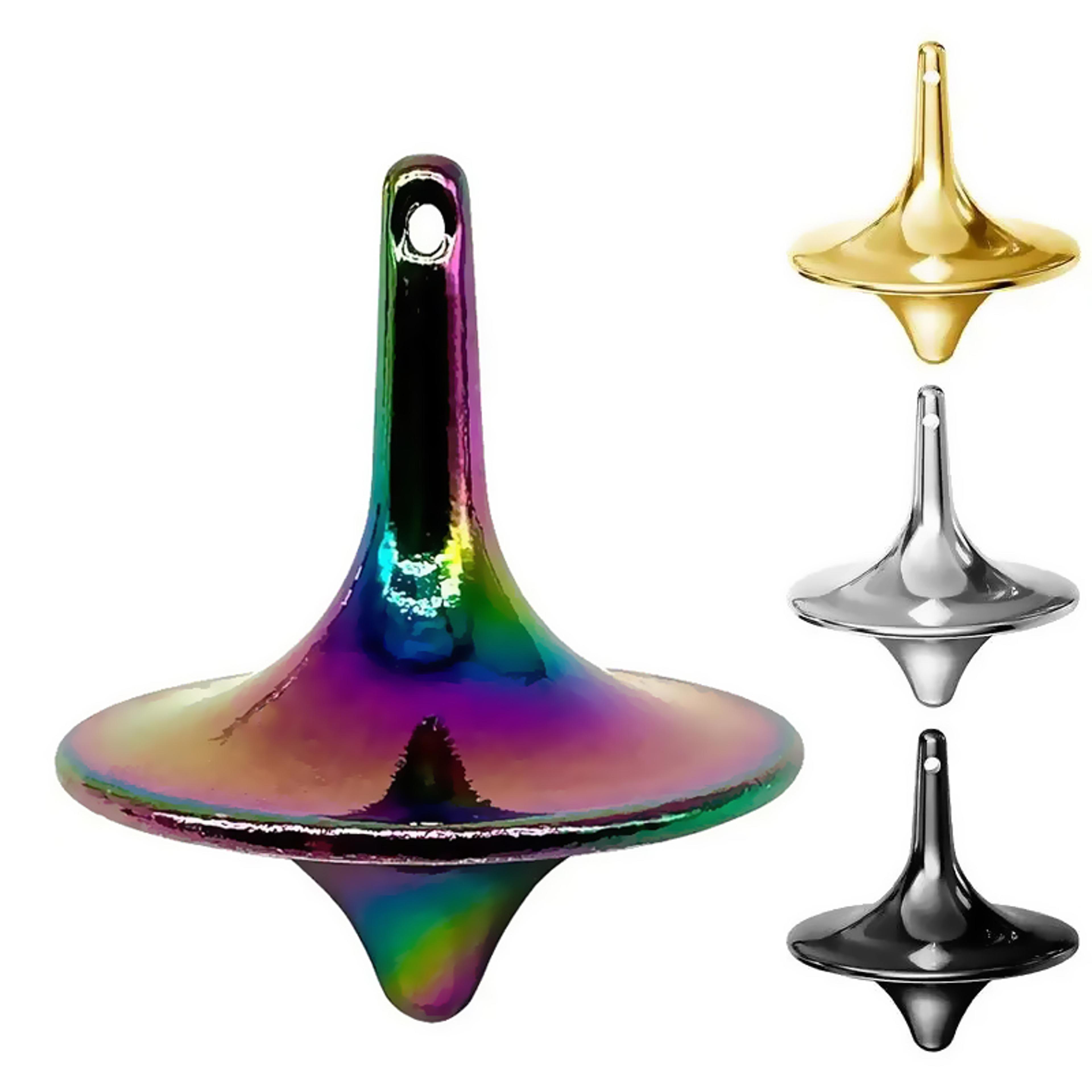 inception-inspired metal spinning top gyroscope stress relief desk toy