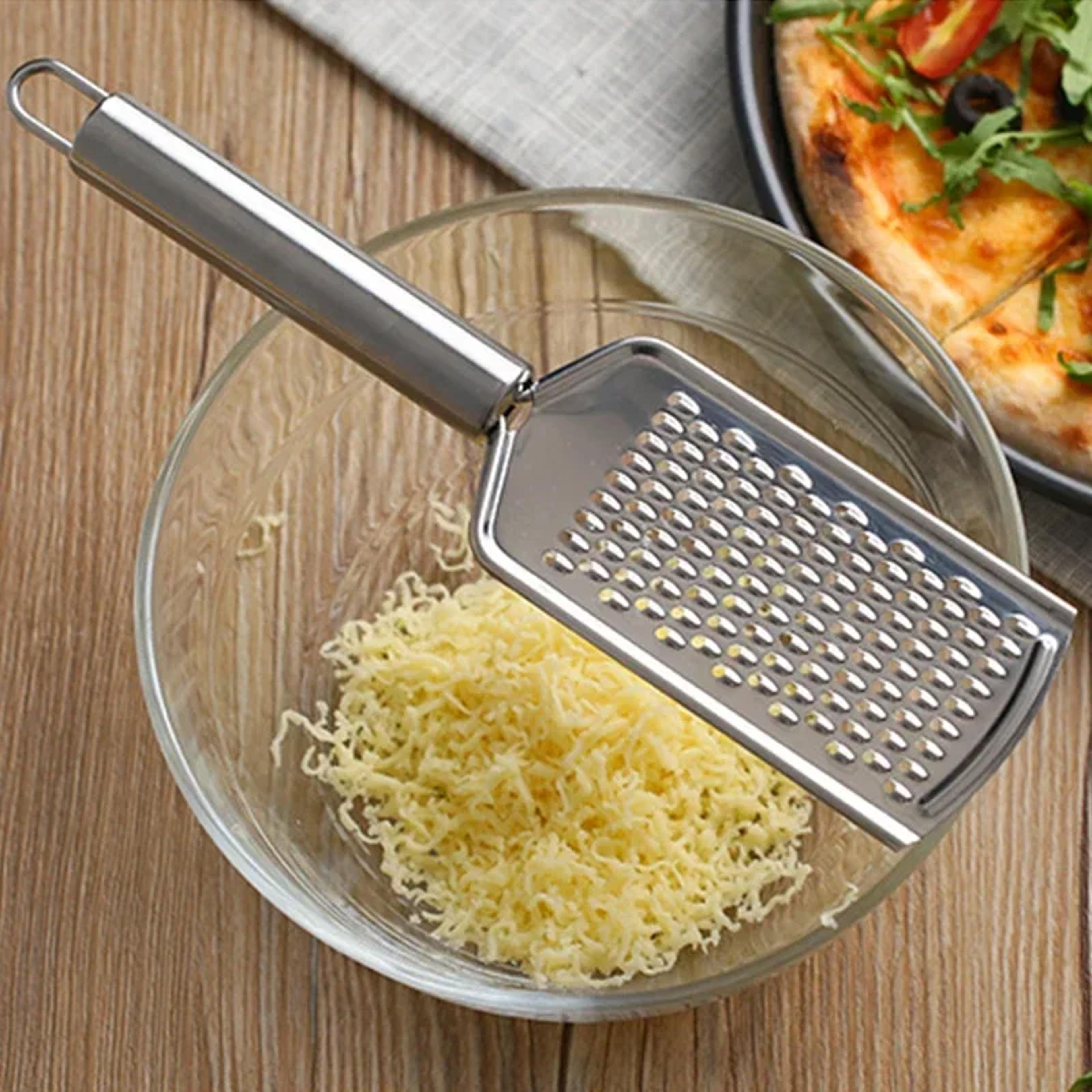 stainless steel multi purpose cheese grater for cheese, chocolate & vegetables