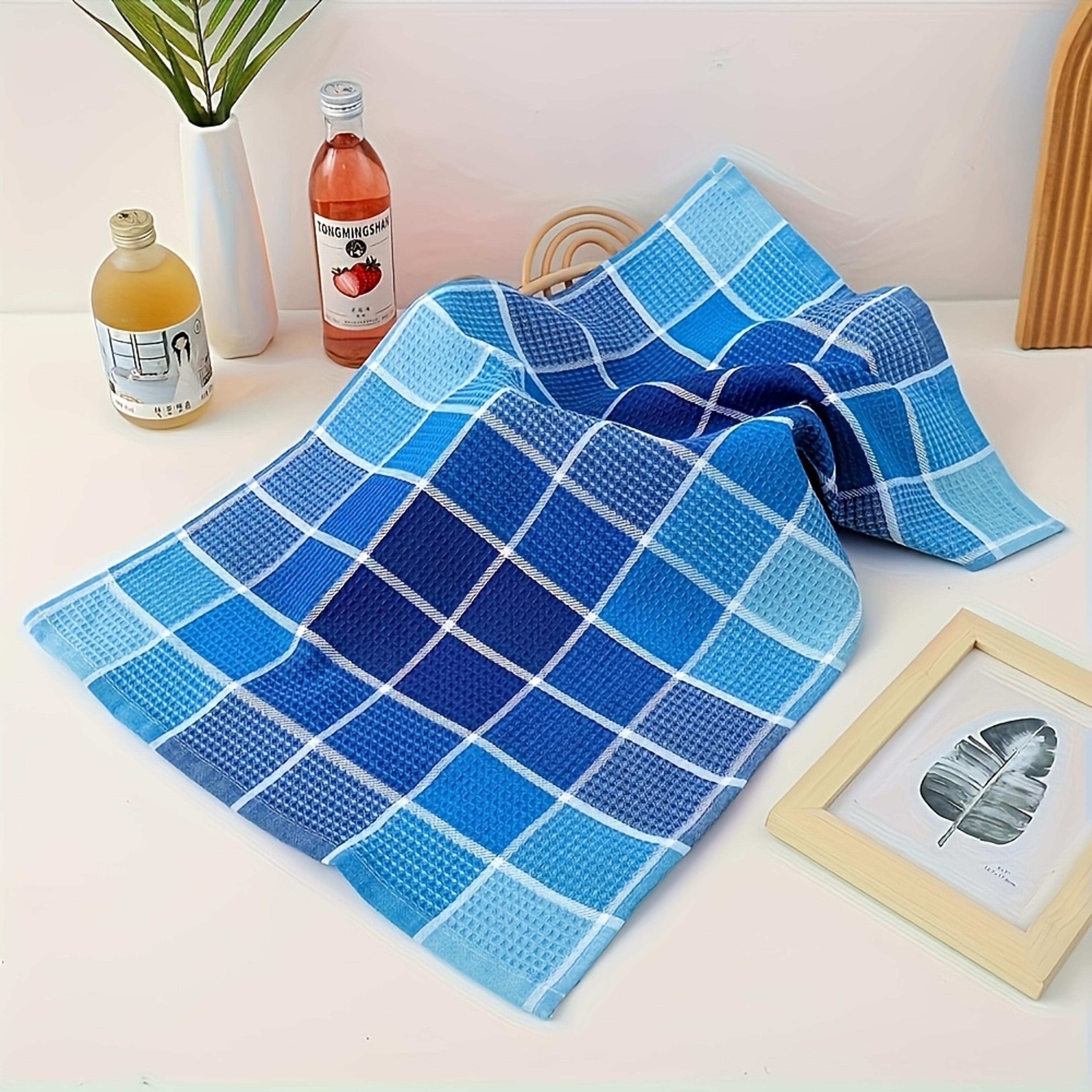 Premium Kitchen Dish Towels Set Super Soft Cotton Dish Towels For Fast Drying  Everyday Cleaning 0