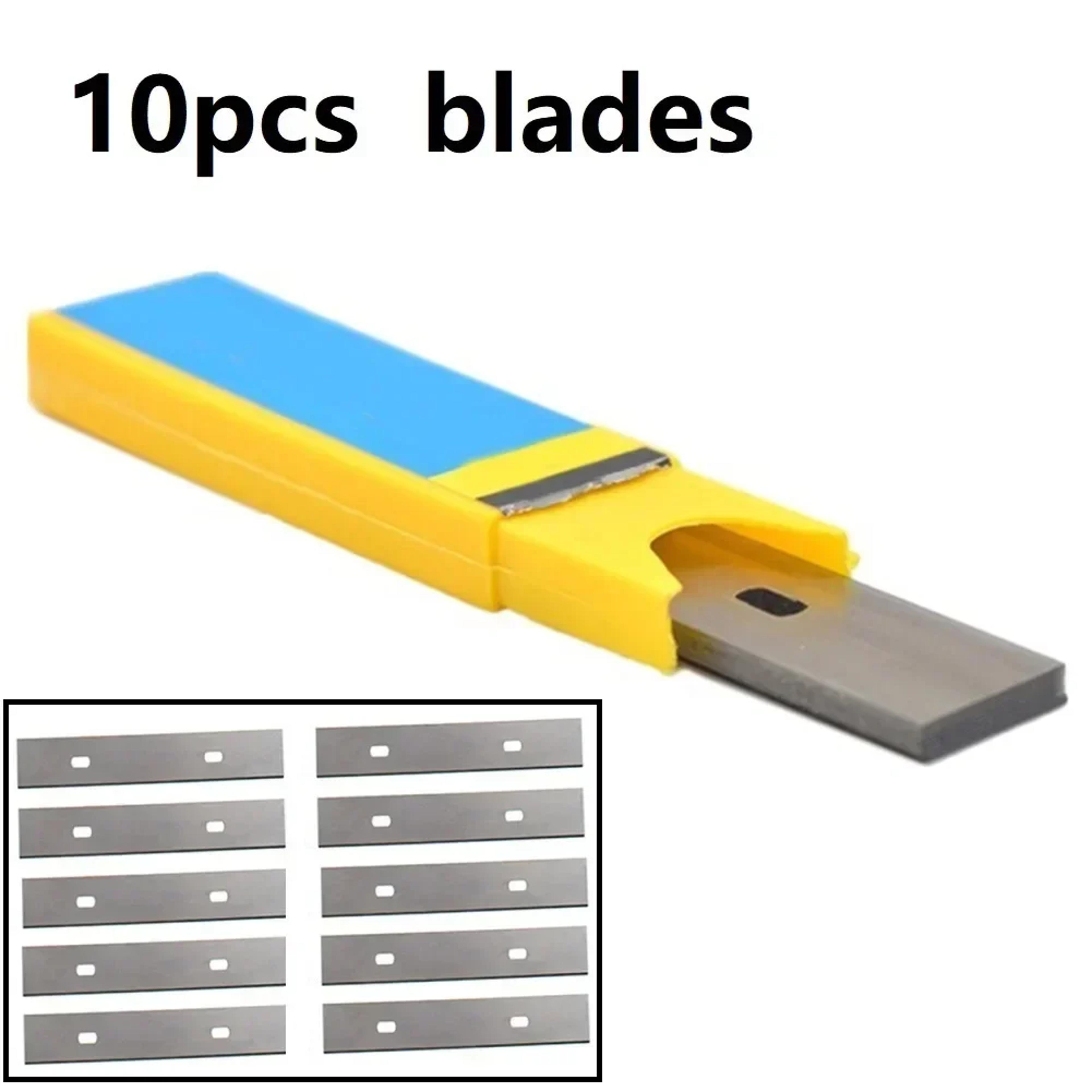 Portable Glass Scraper  Tile Scraper With Replacement Blades For Glass Ceramic  Floor Cleaning 5
