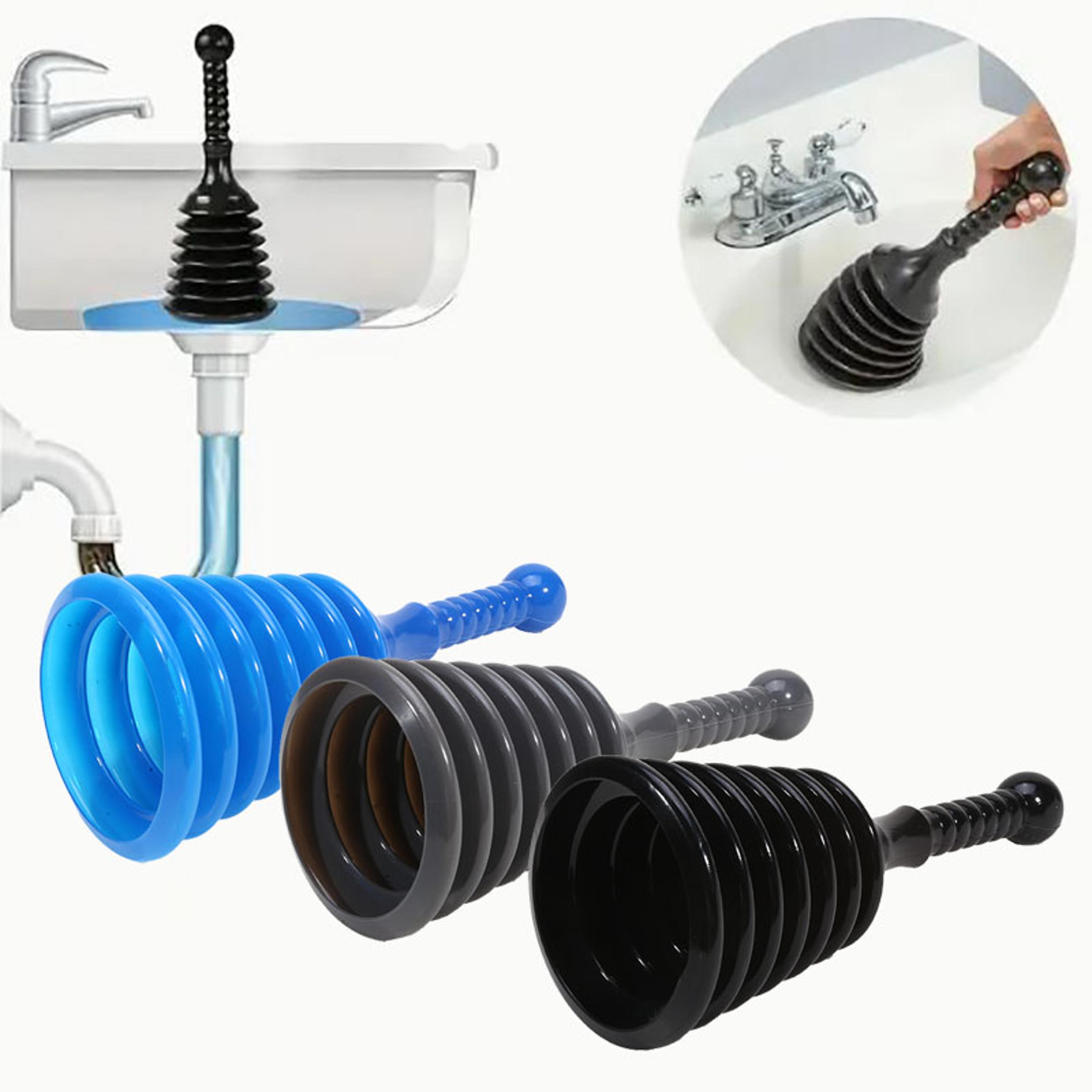 power suction drain plunger sink drain cleaner toilet clog remover pipe dredging tool