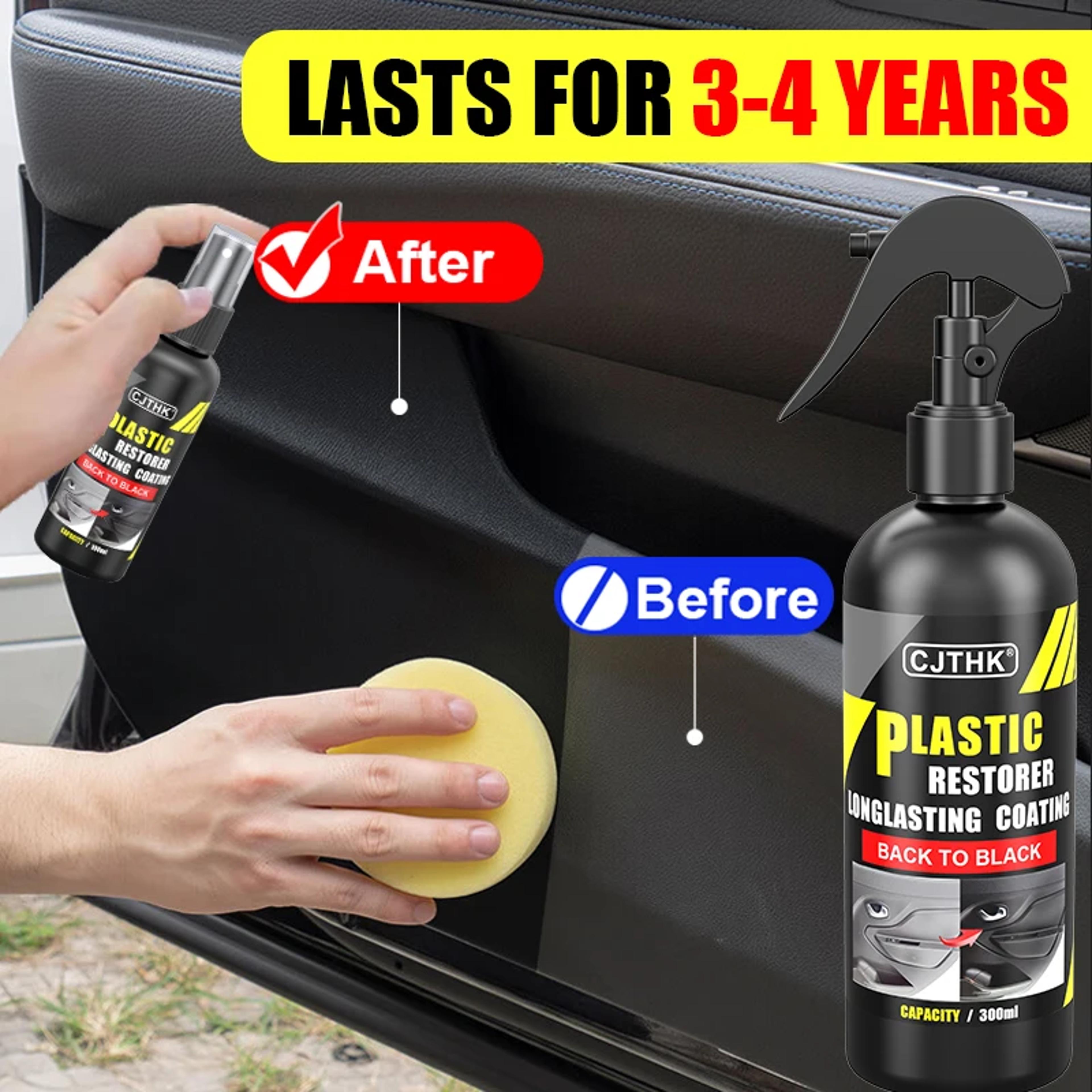 Back To Black Car Plastic Restorer  Plastic Trim Coating For Interior And Exterior Surfaces 1