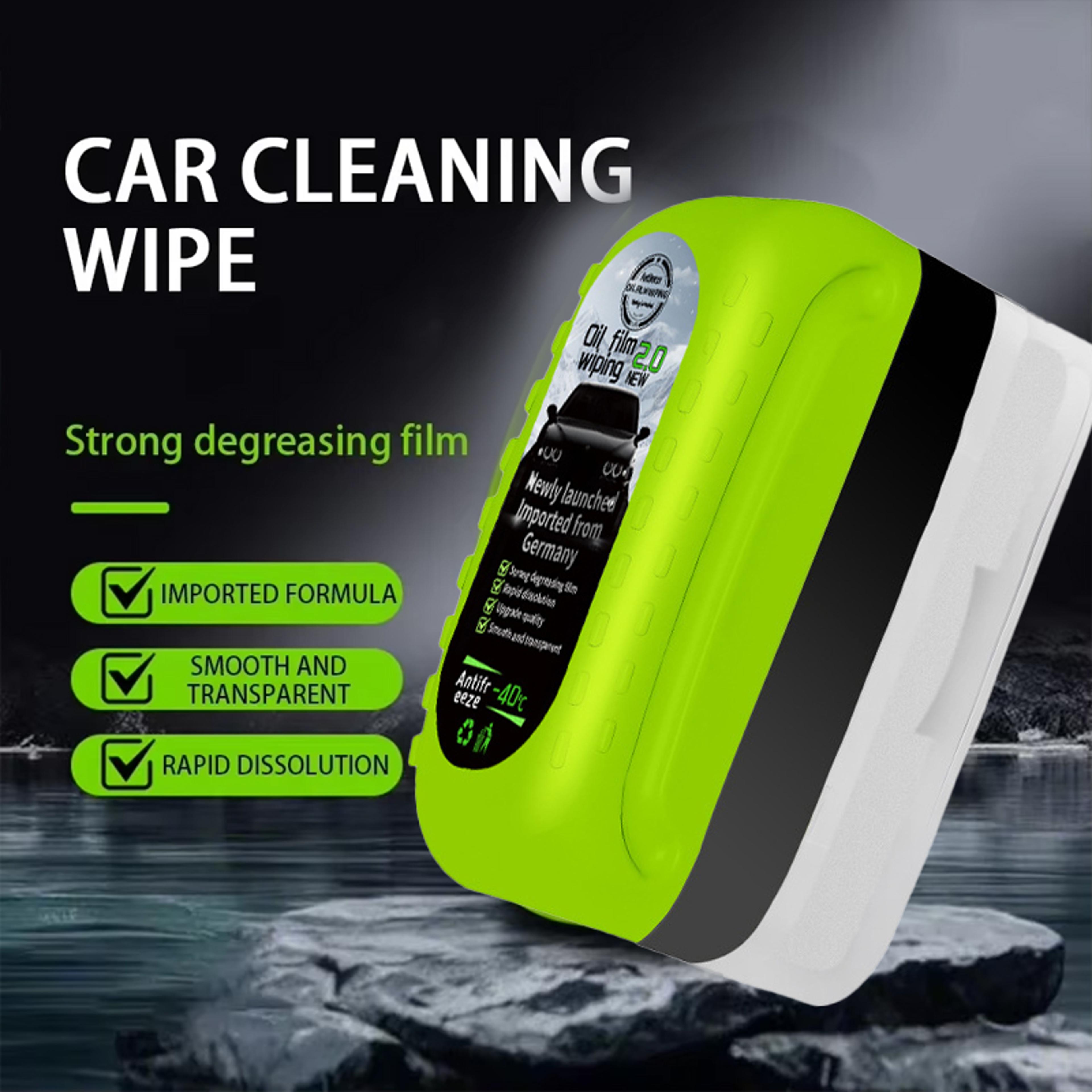 Car Windshield Oil Film Remover Anti Fog Glass Cleaner With Rain Repellent Coating 1