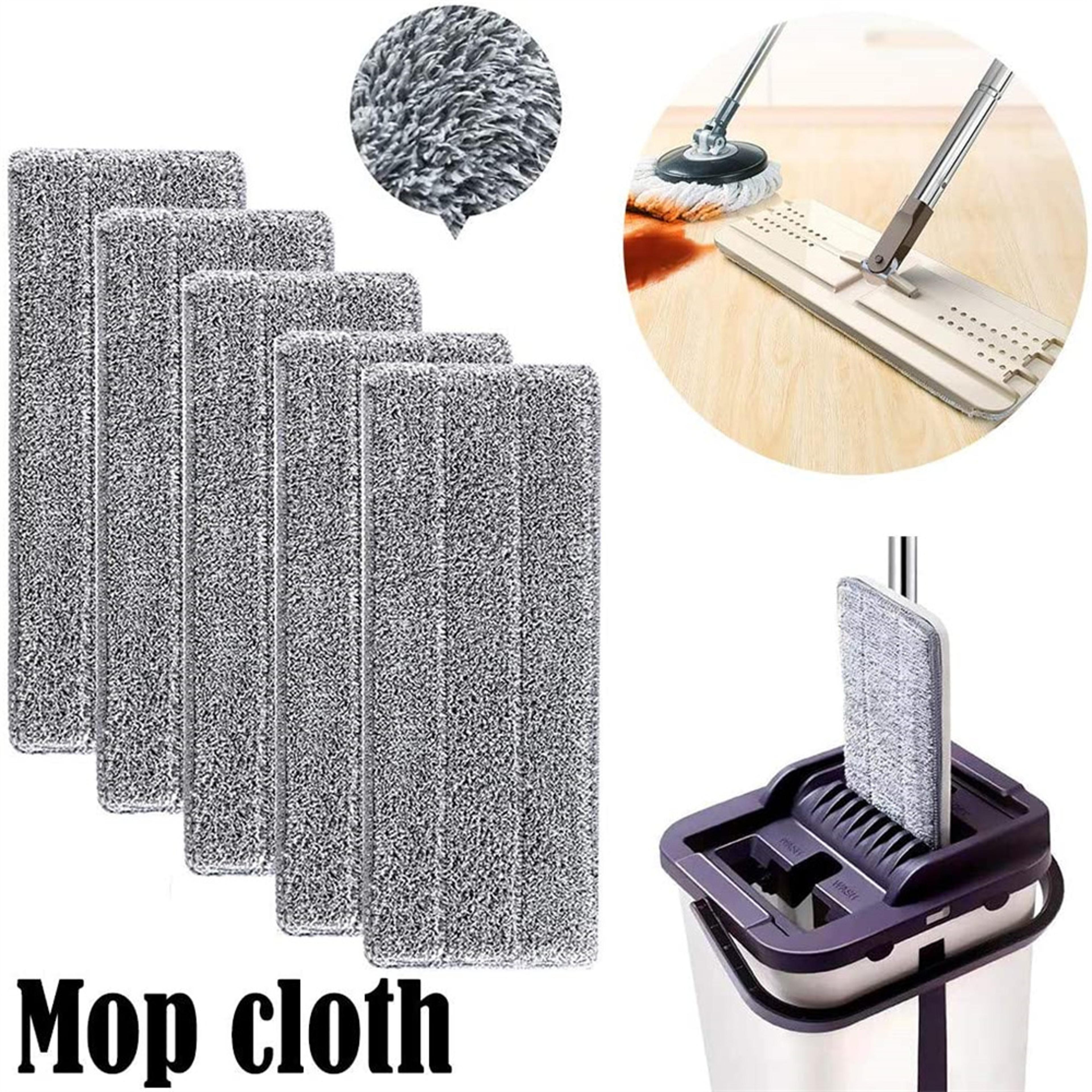 Microfiber Mop Replacement Head Reusable Flat Mop Refill Pad For Hands Free Floor Cleaning 0