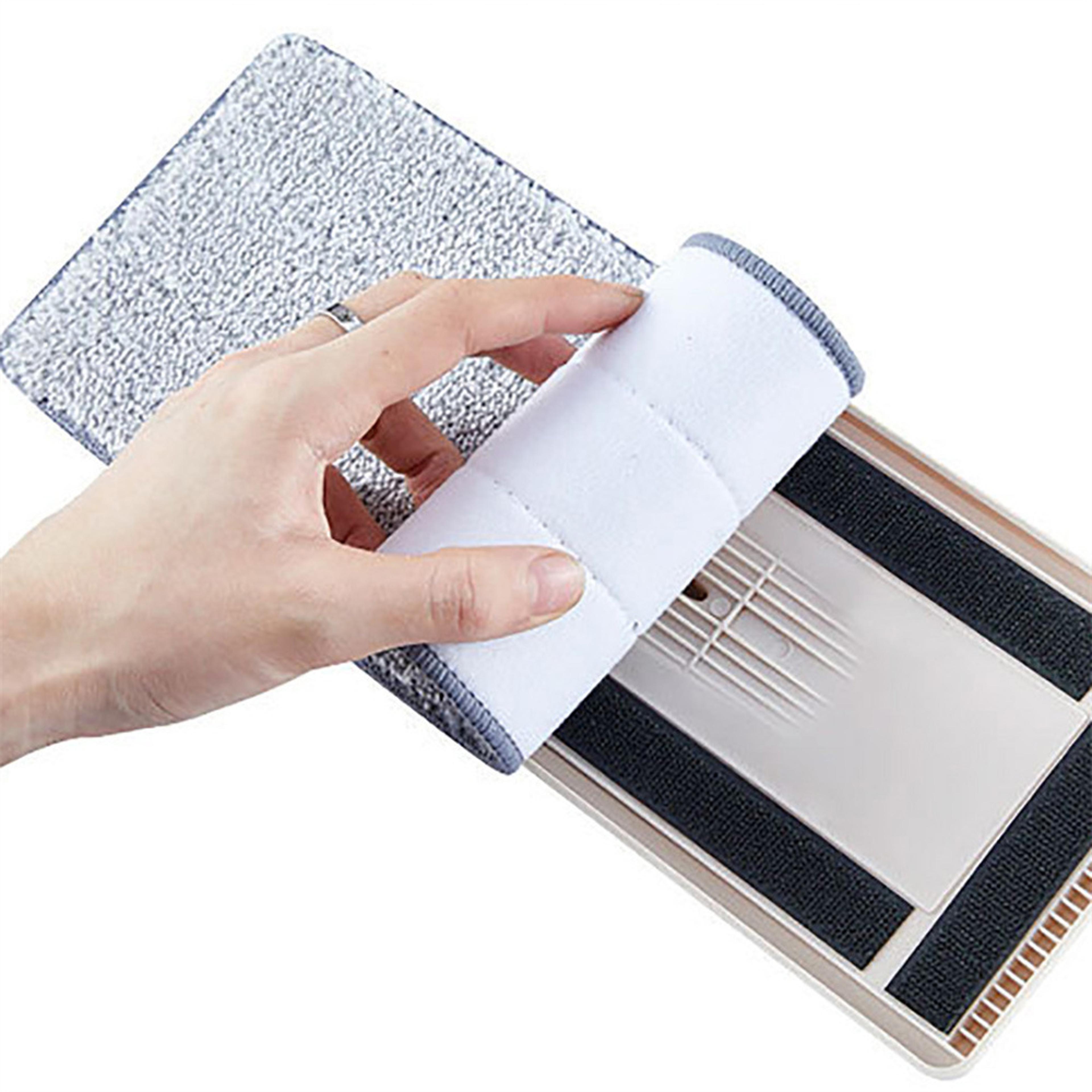 Microfiber Mop Replacement Head Reusable Flat Mop Refill Pad For Hands Free Floor Cleaning 4